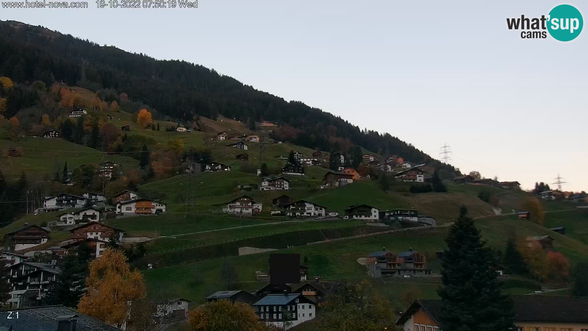 Gaschurn live webcam Hotel Nova – Montafon