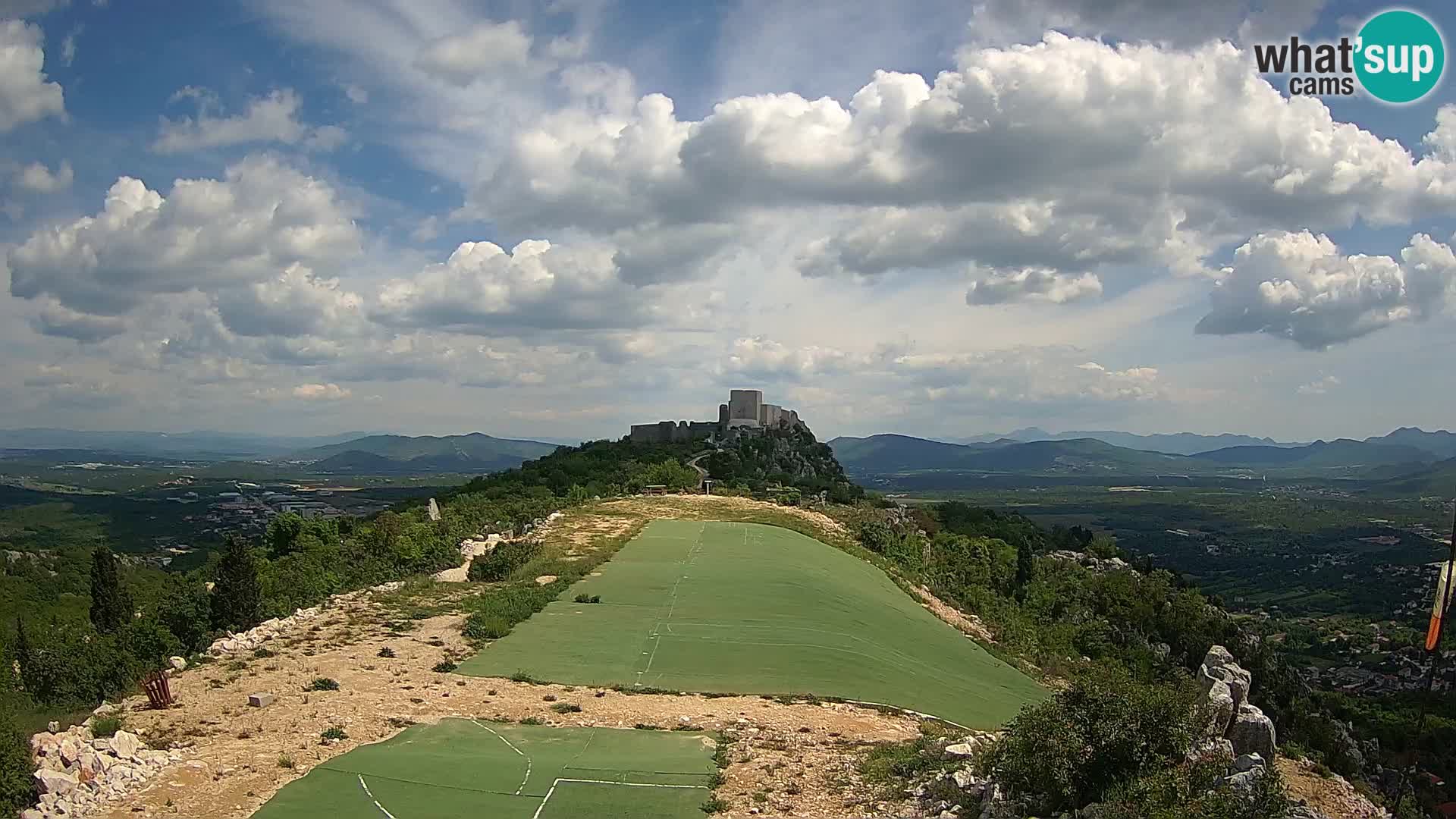 Webcam en direct aérodrome de parapente Ljubuški – Kula