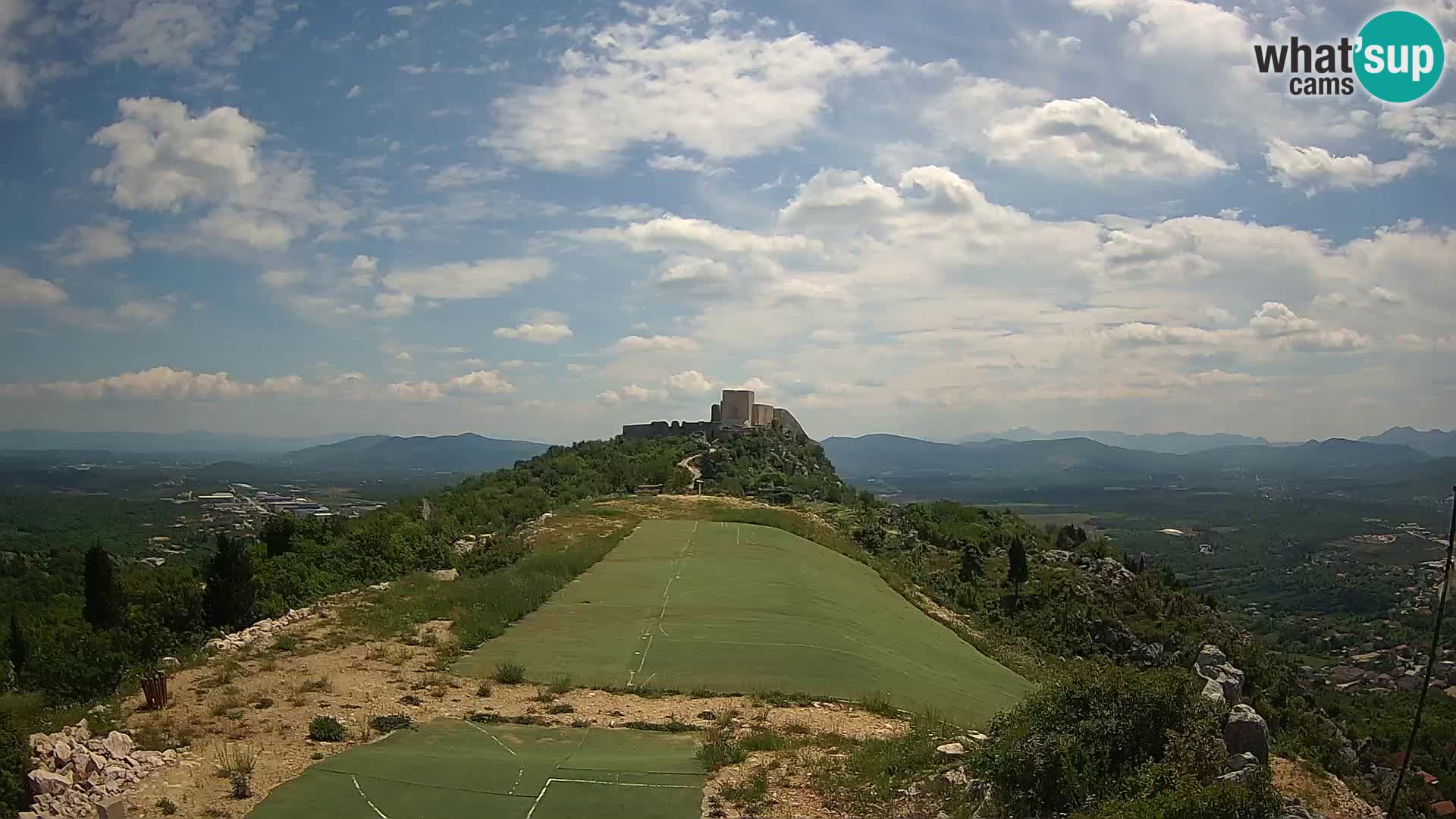 Live Webcam Campo di volo di parapendio Ljubuški – Kula