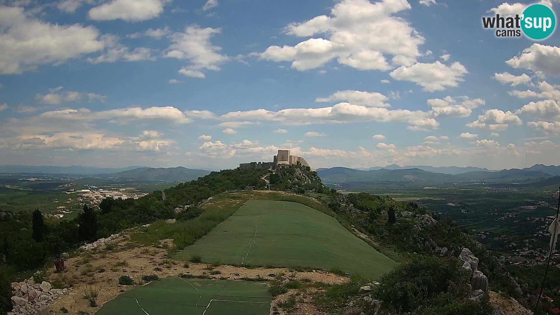 Webcam en direct aérodrome de parapente Ljubuški – Kula