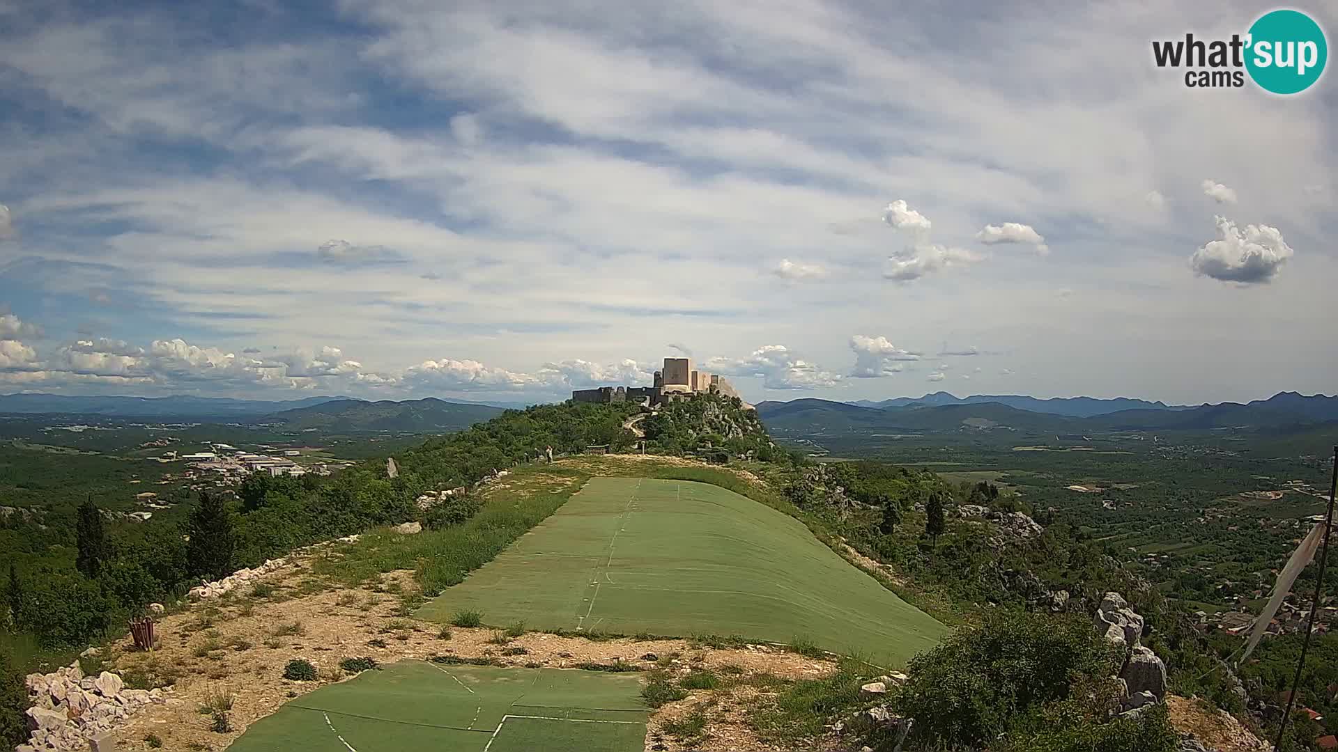 Webcam en direct aérodrome de parapente Ljubuški – Kula
