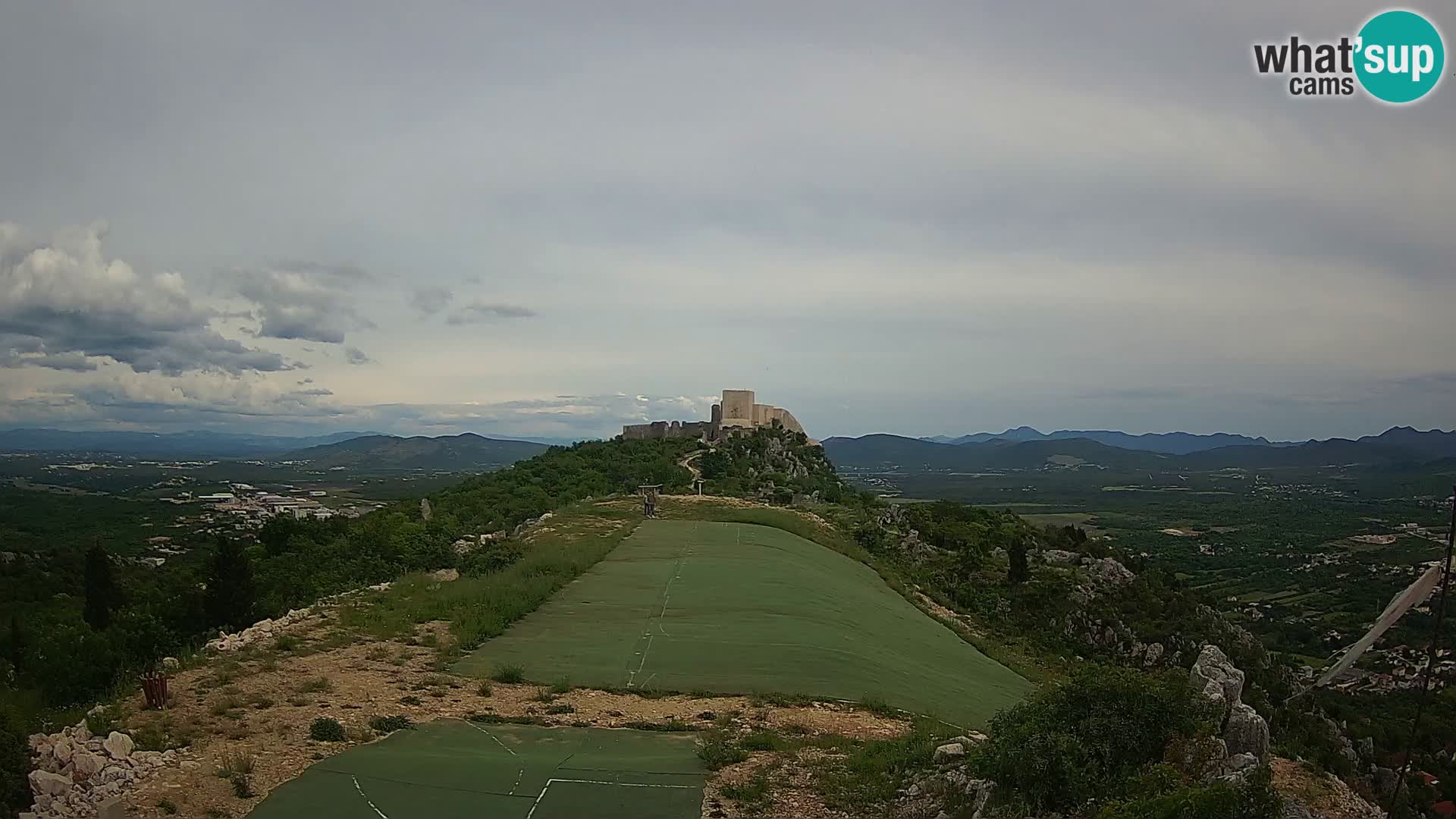 Webcam en direct aérodrome de parapente Ljubuški – Kula