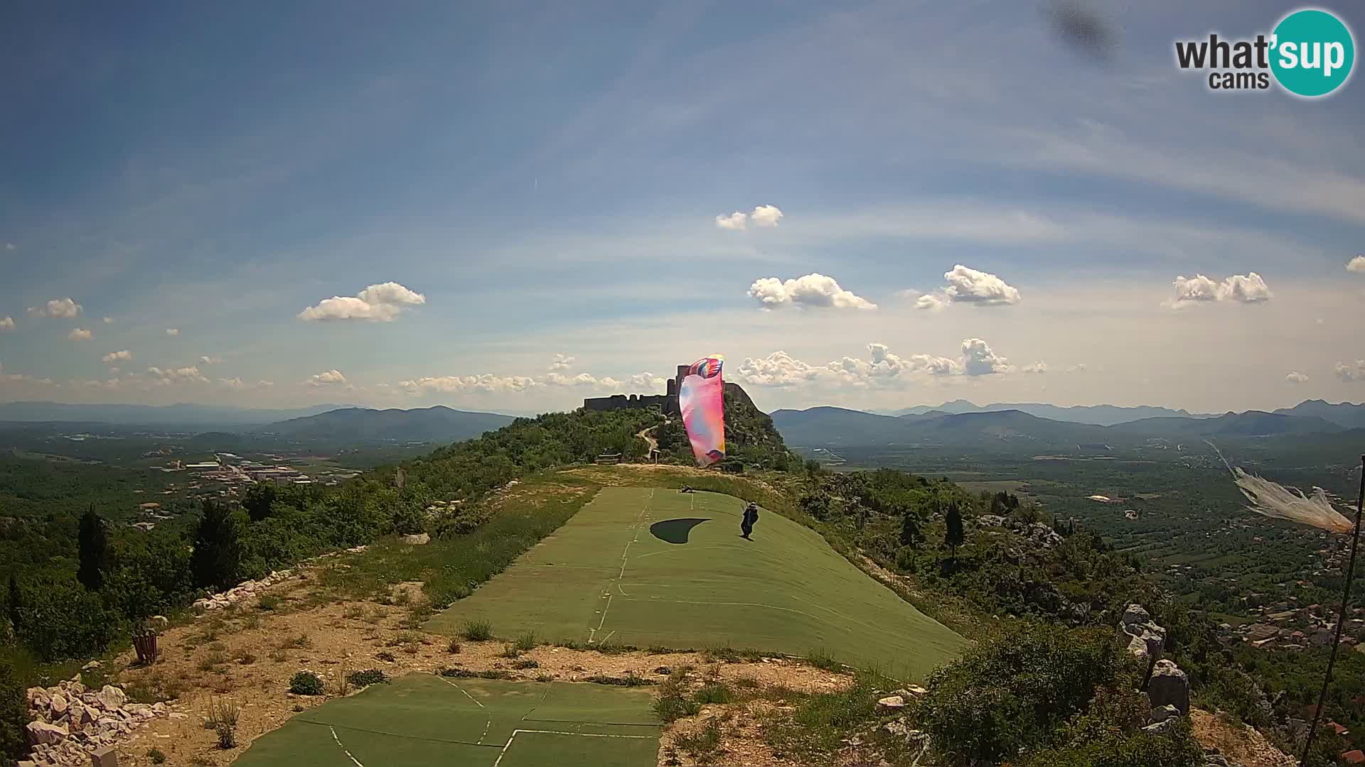 Live Webcam Paragliding airfield Ljubuški – Kula