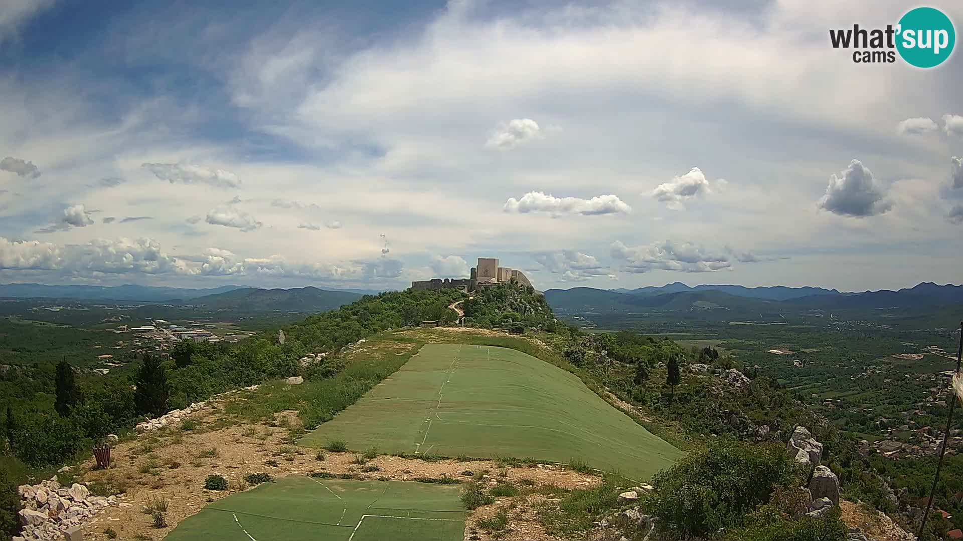 Live Webcam Paragliding airfield Ljubuški – Kula