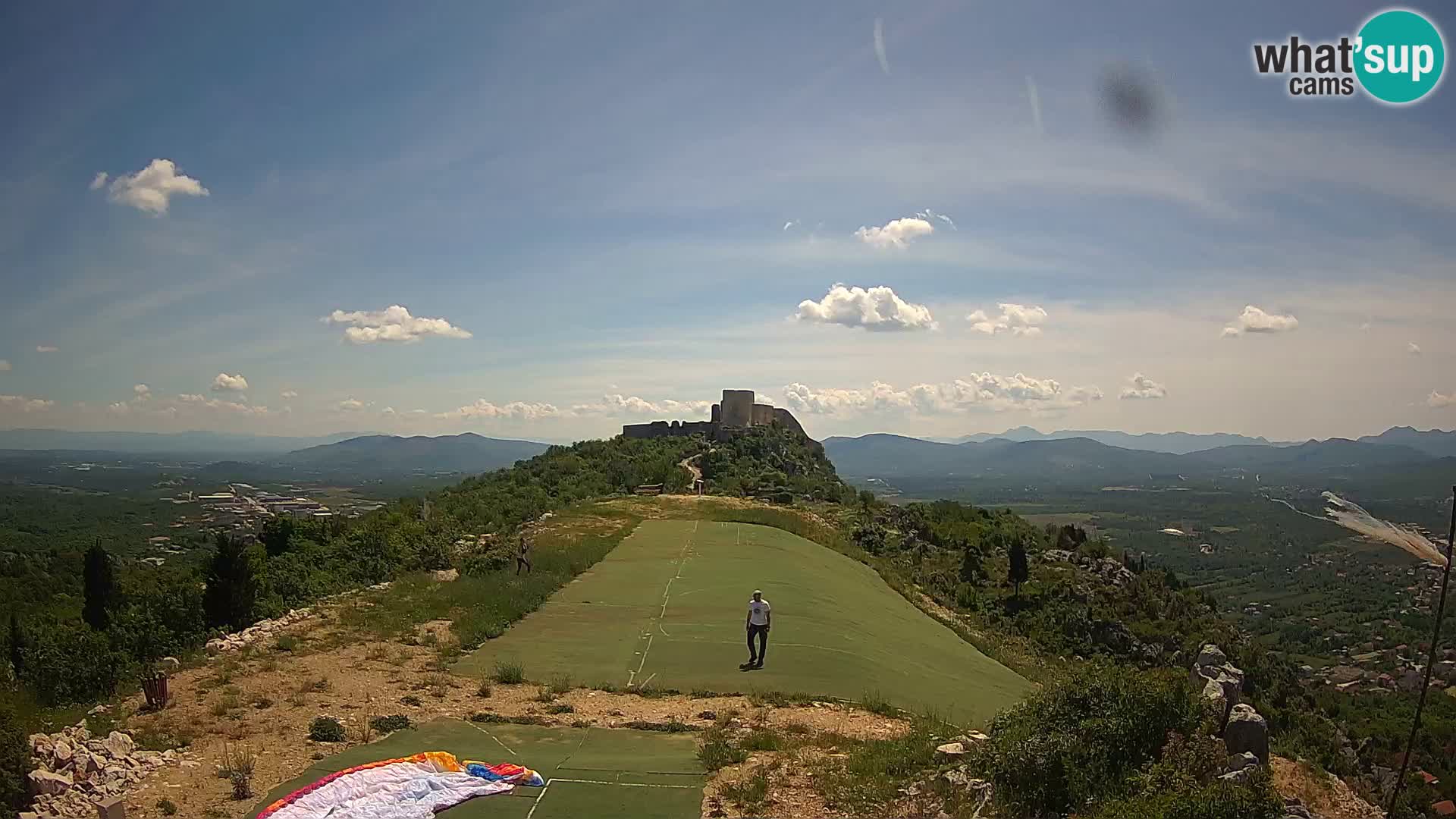 Web kamera Paragliding poletište Ljubuški – Kula