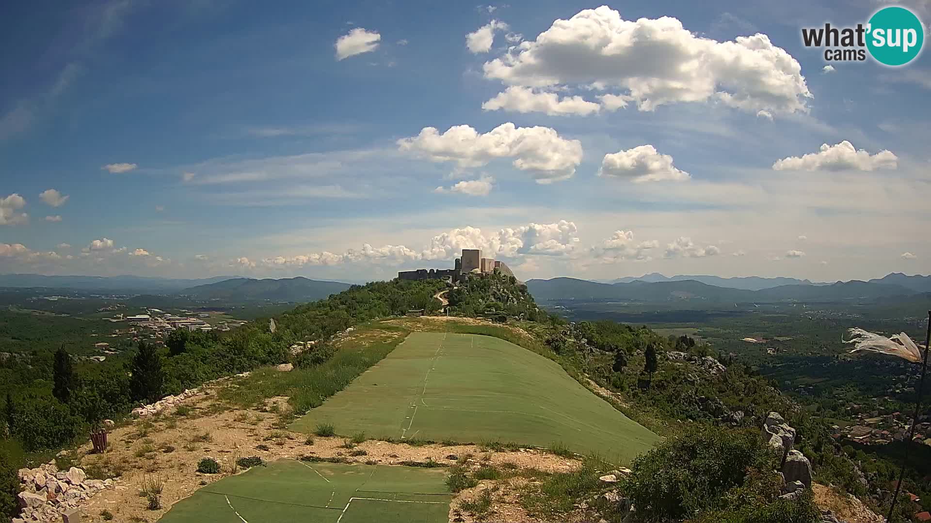 Live Webcam Paragliding airfield Ljubuški – Kula