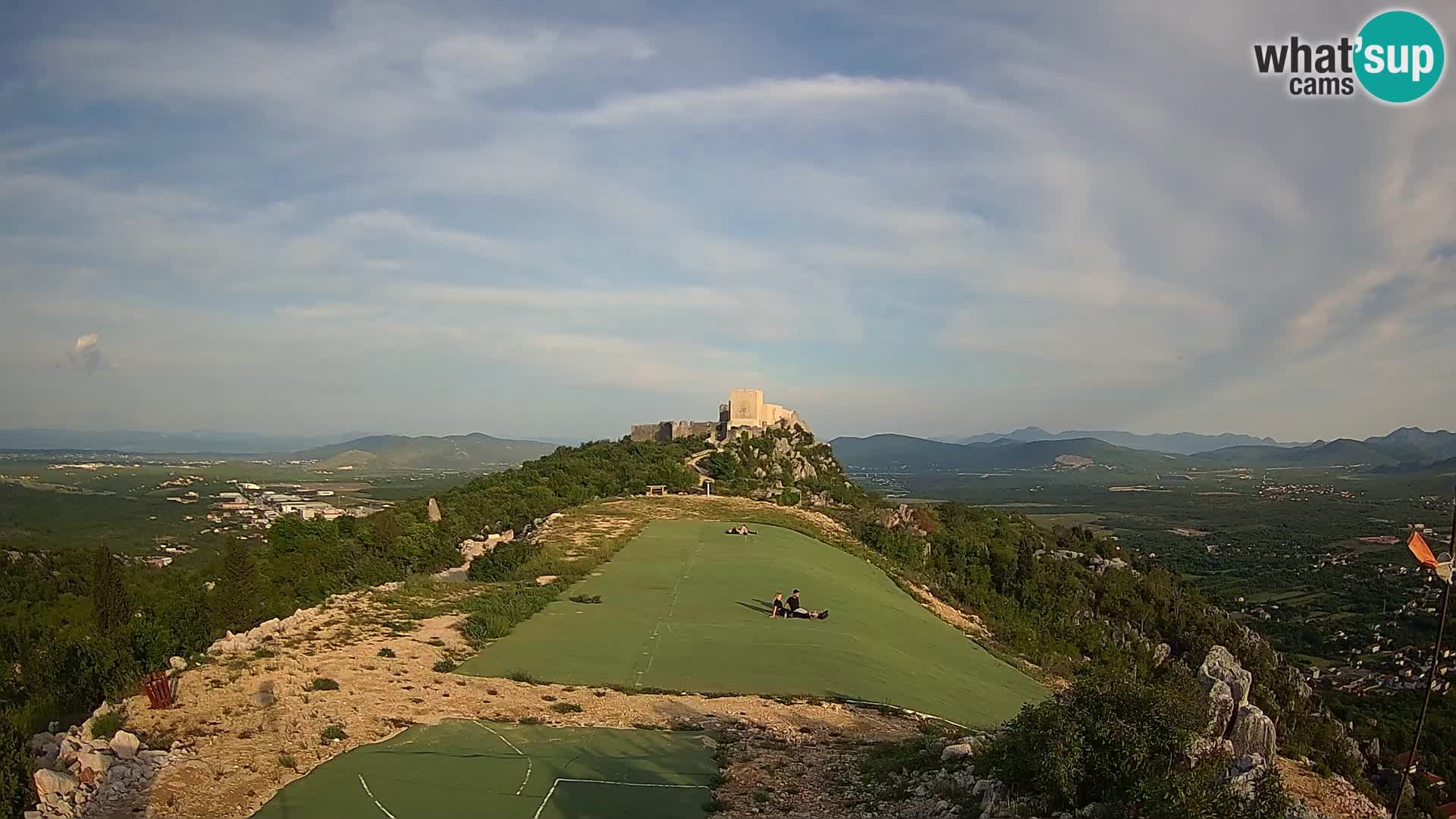 Live Webcam Campo di volo di parapendio Ljubuški – Kula