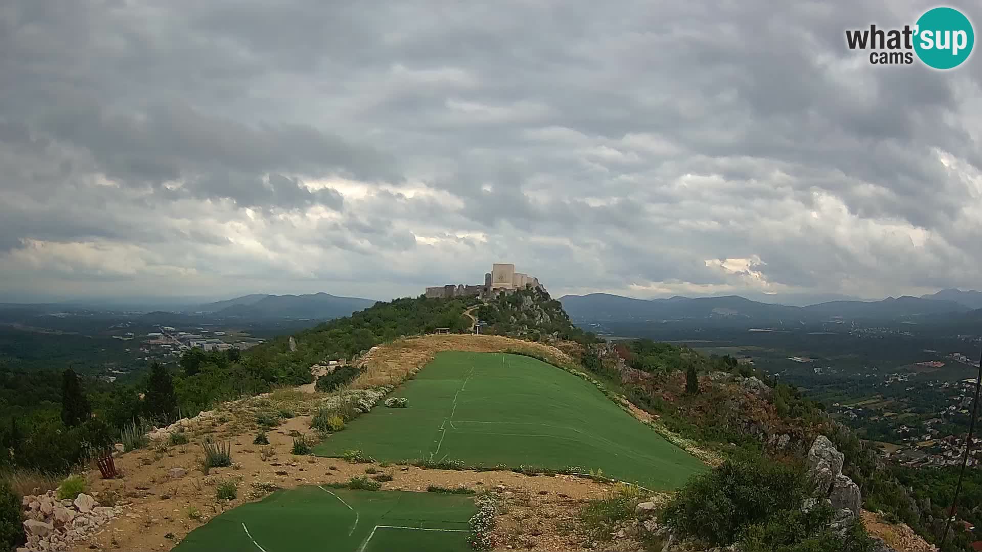 Webcam en direct aérodrome de parapente Ljubuški – Kula