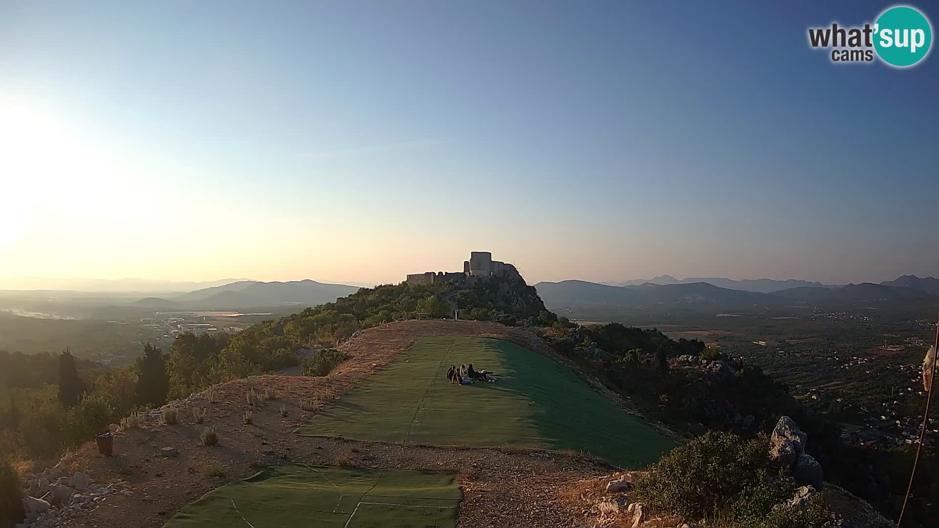 Live Webcam Campo di volo di parapendio Ljubuški – Kula