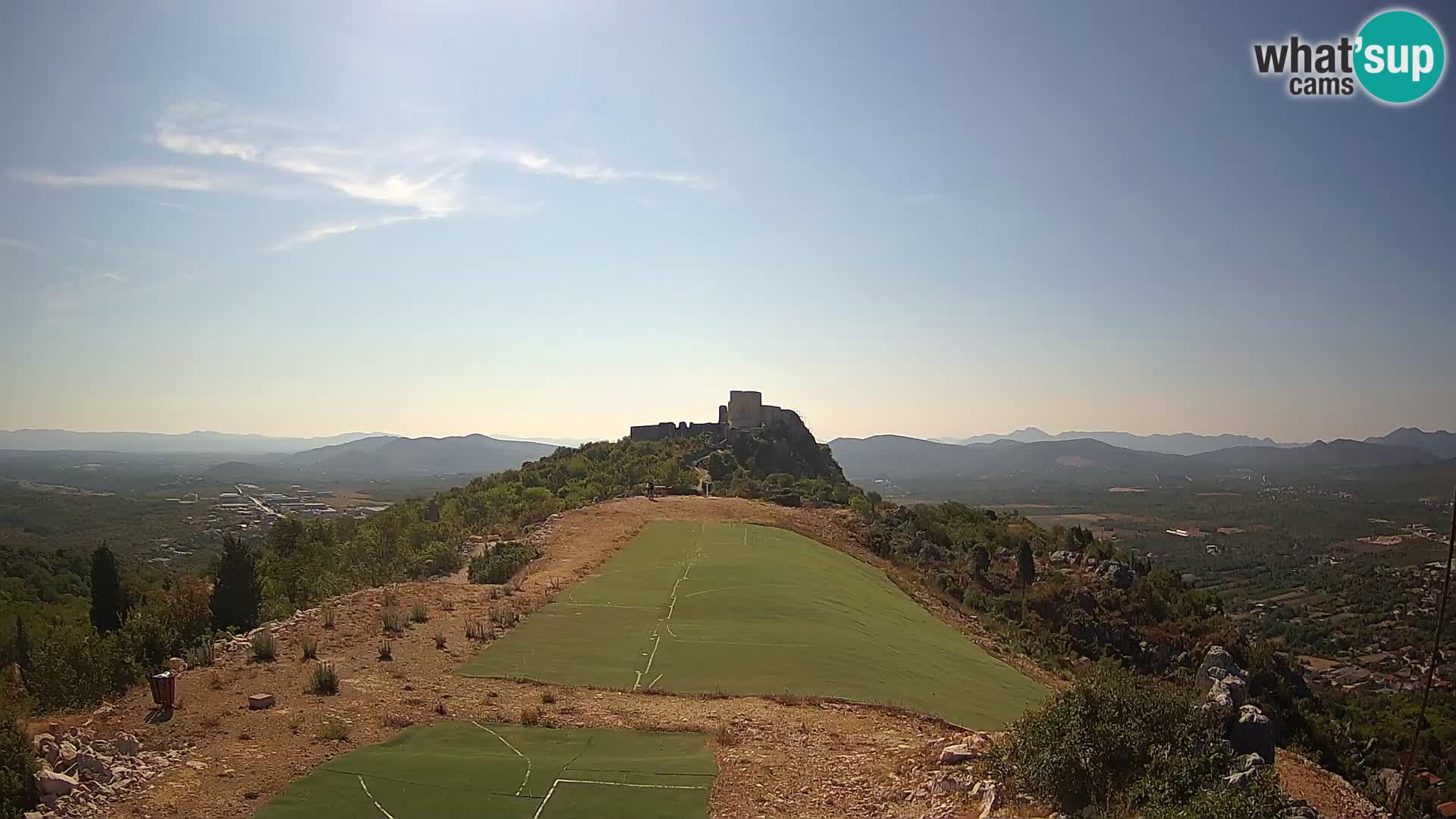 Live Webcam Campo di volo di parapendio Ljubuški – Kula