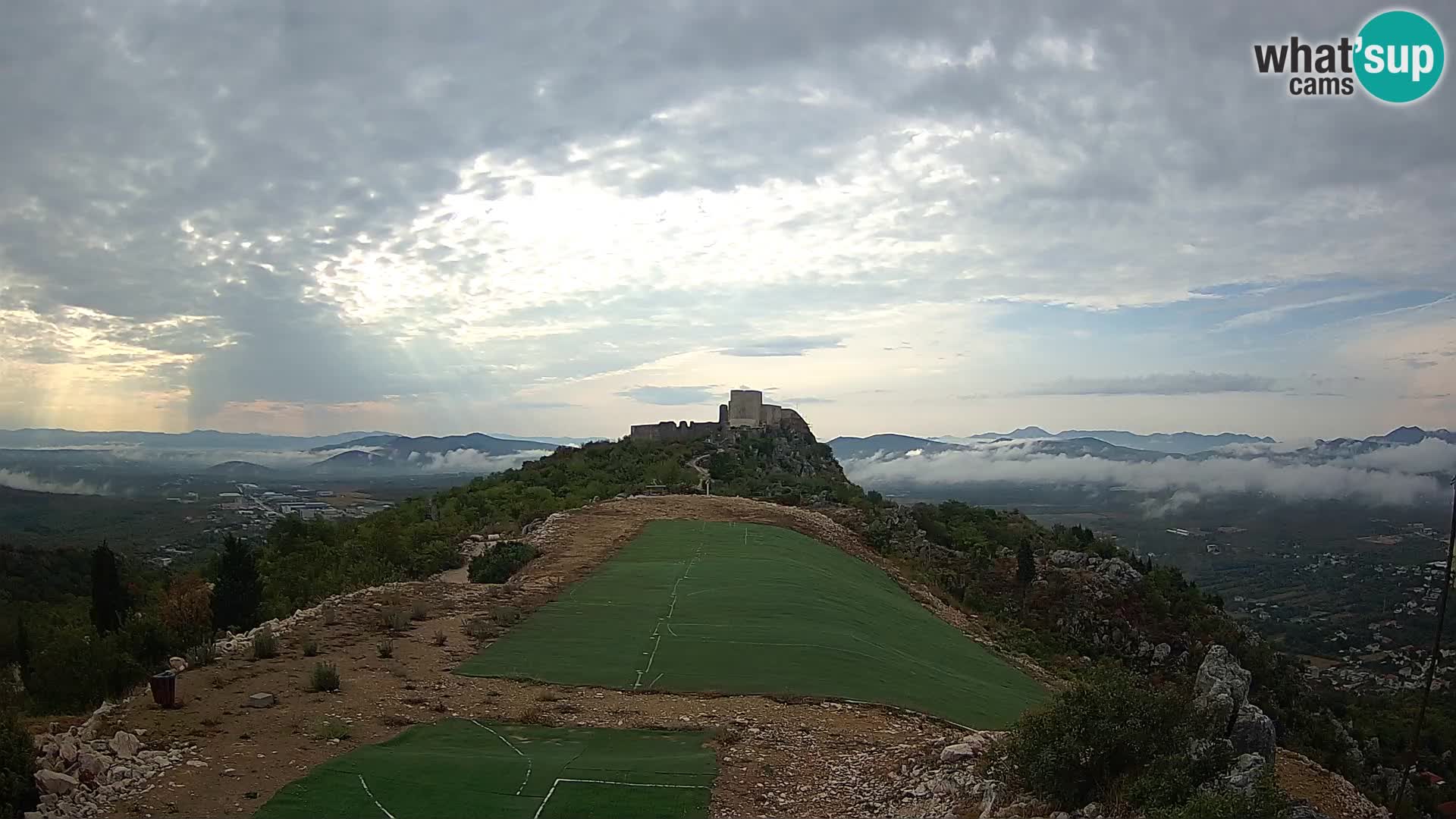 Webcam en direct aérodrome de parapente Ljubuški – Kula