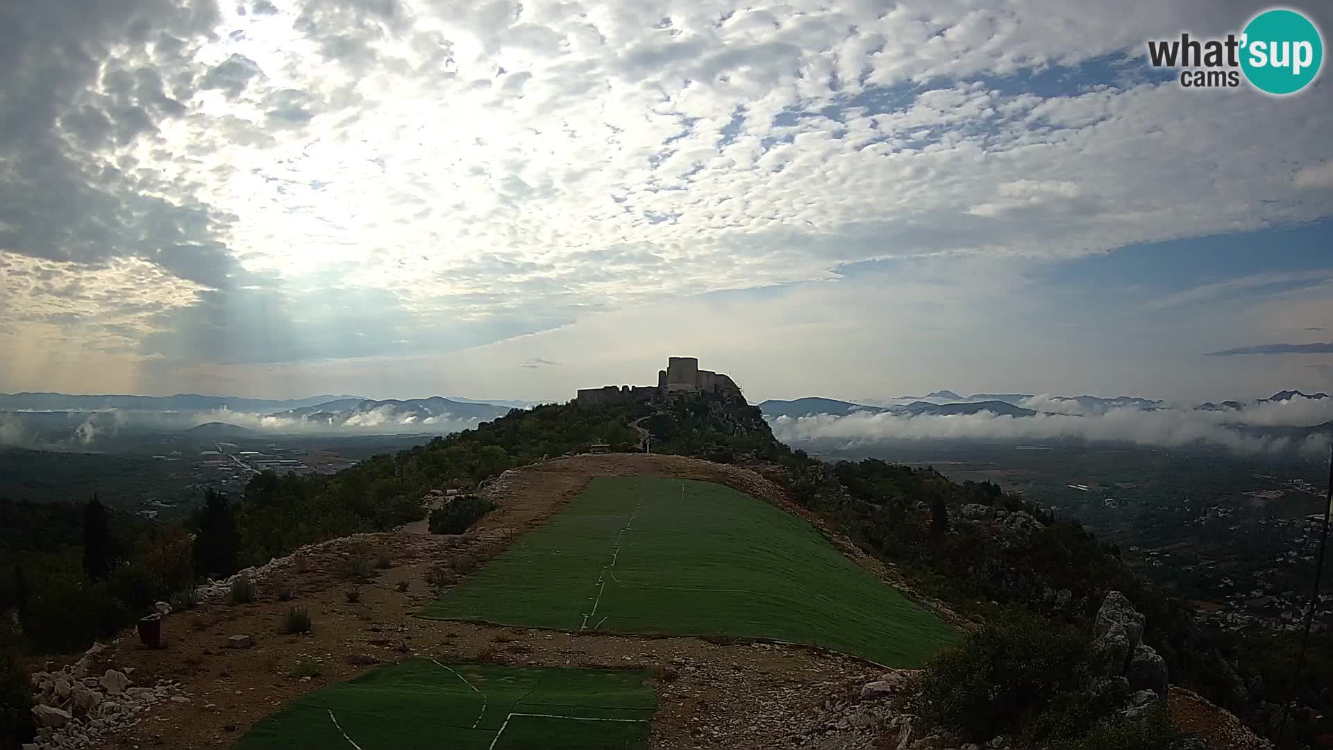 Live Webcam Campo di volo di parapendio Ljubuški – Kula