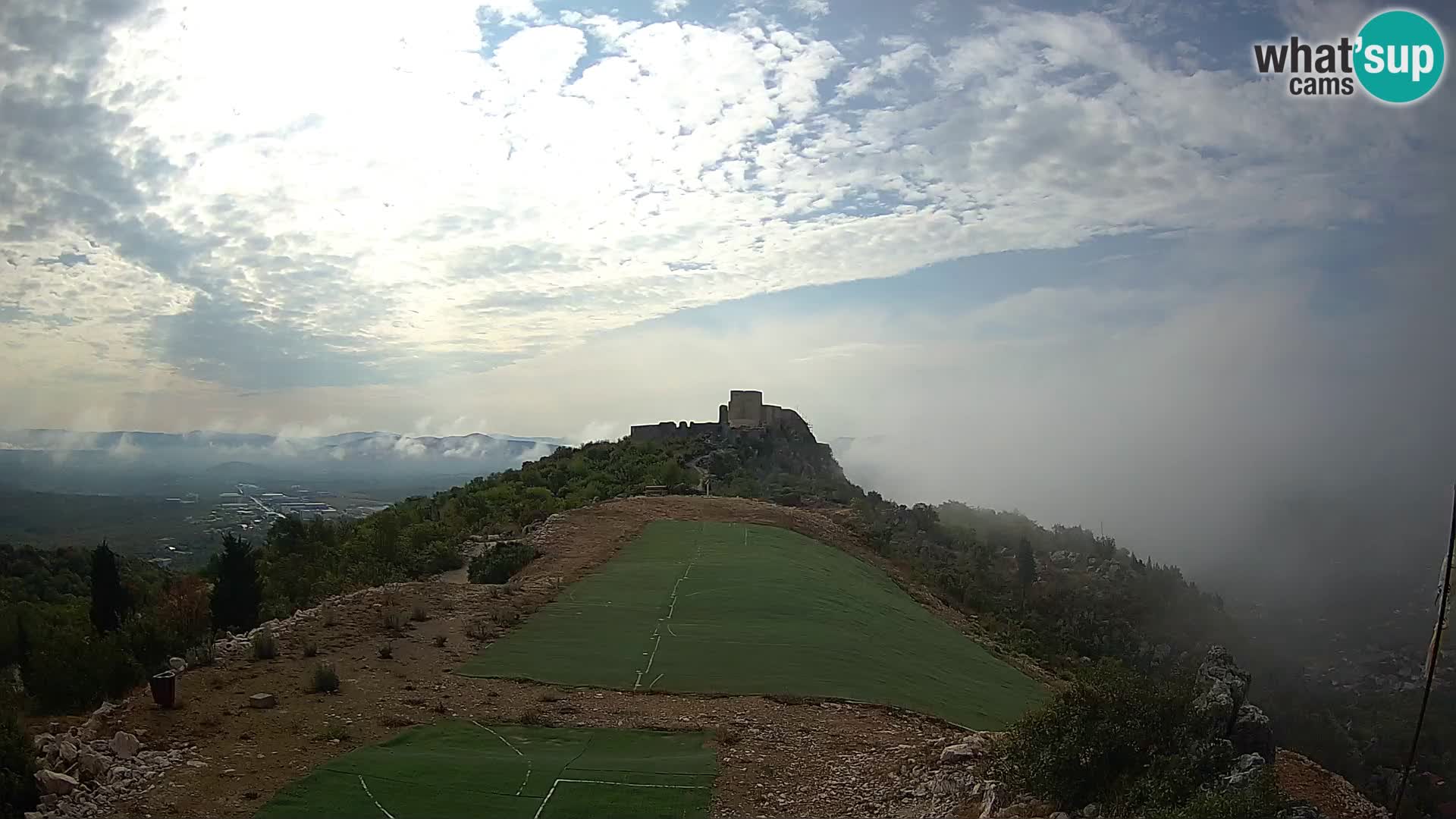 Webcam en direct aérodrome de parapente Ljubuški – Kula