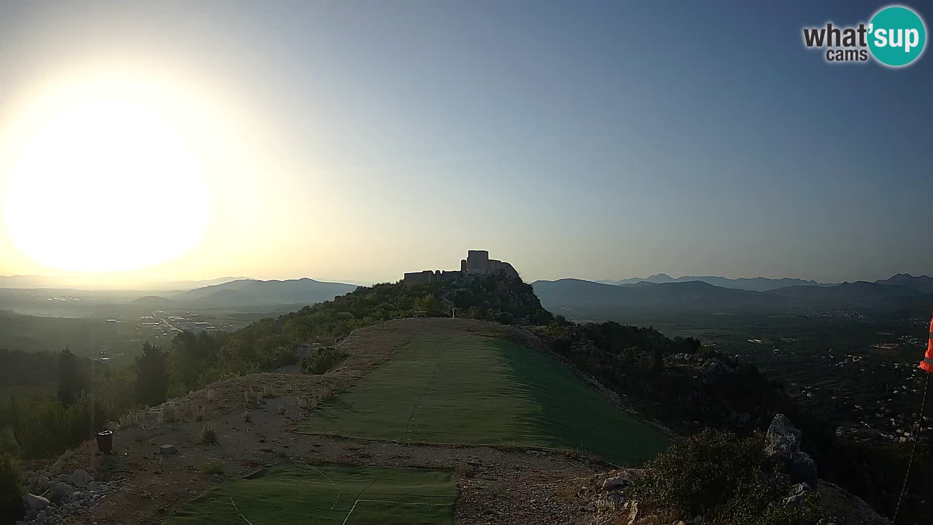 Live Webcam Campo di volo di parapendio Ljubuški – Kula