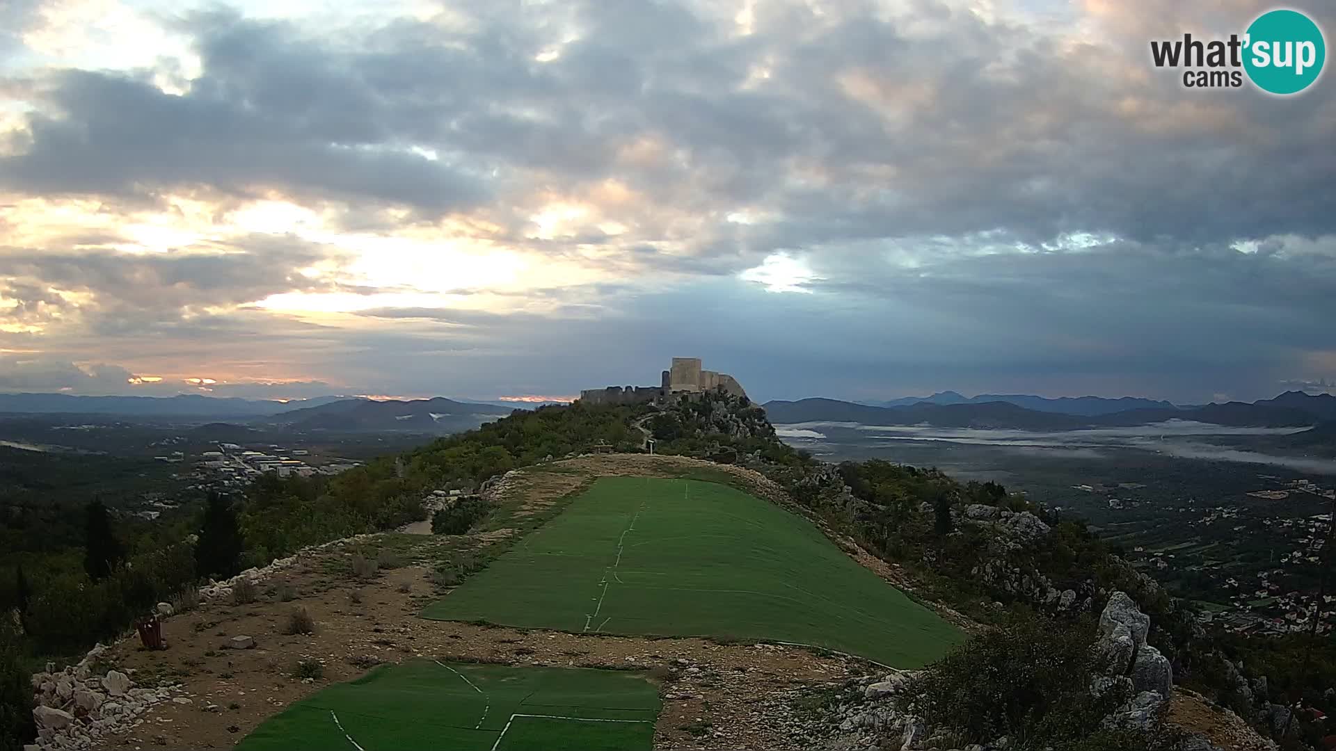 Live Webcam Campo di volo di parapendio Ljubuški – Kula