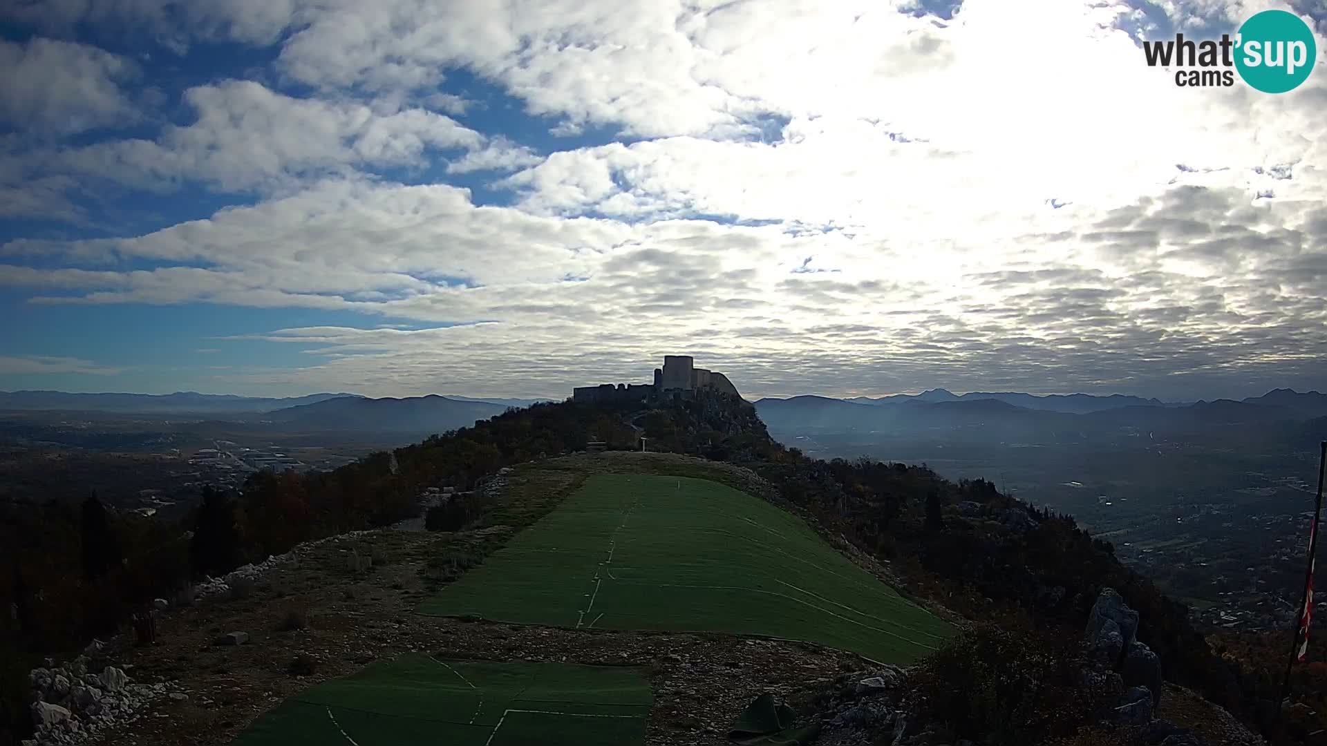 Live Webcam Campo di volo di parapendio Ljubuški – Kula