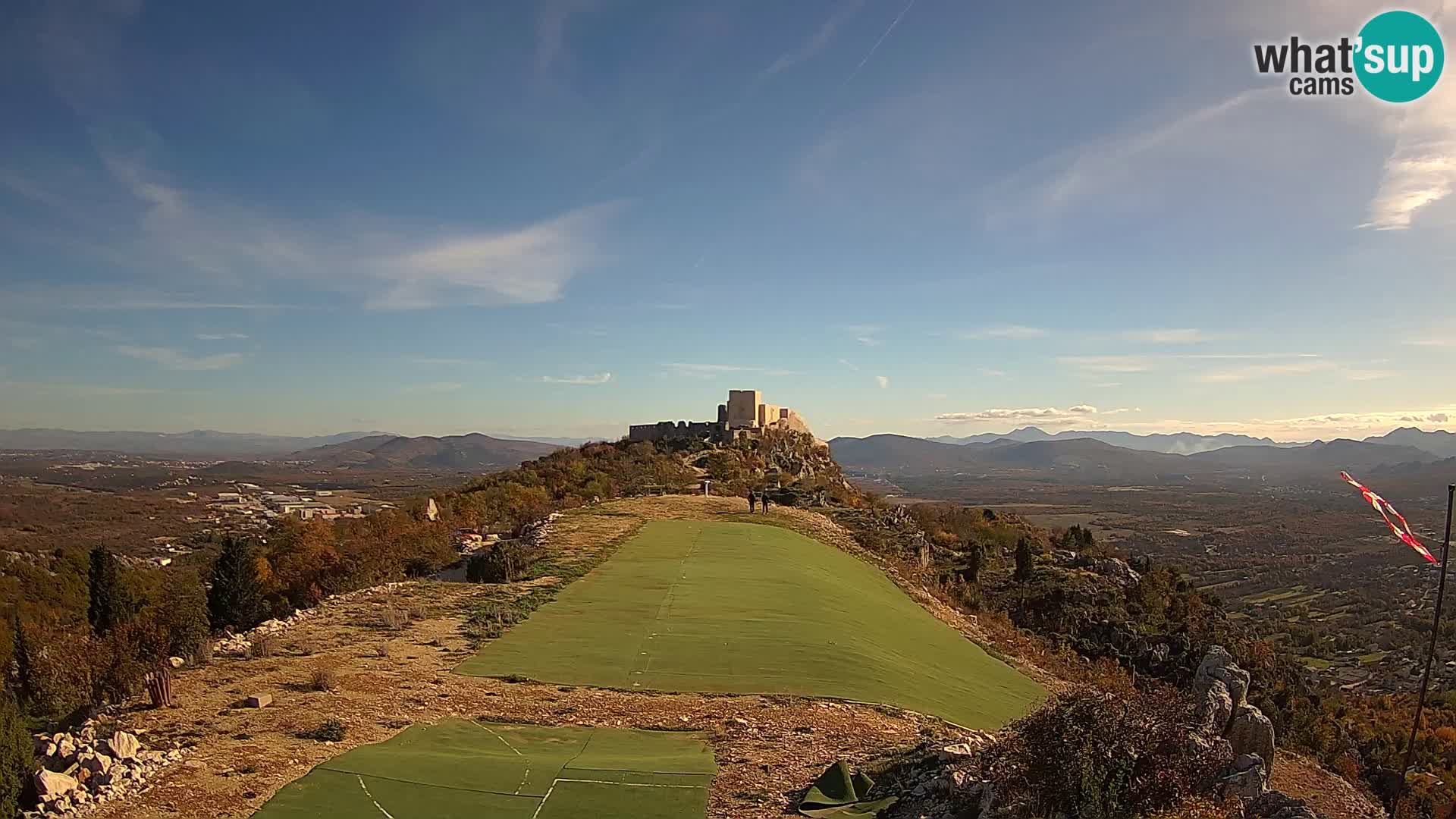 Live Webcam Campo di volo di parapendio Ljubuški – Kula