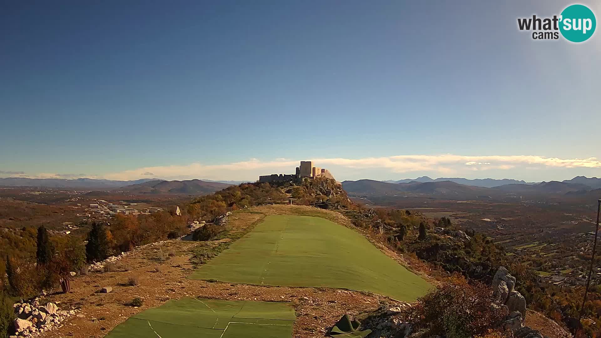 Live Webcam Campo di volo di parapendio Ljubuški – Kula