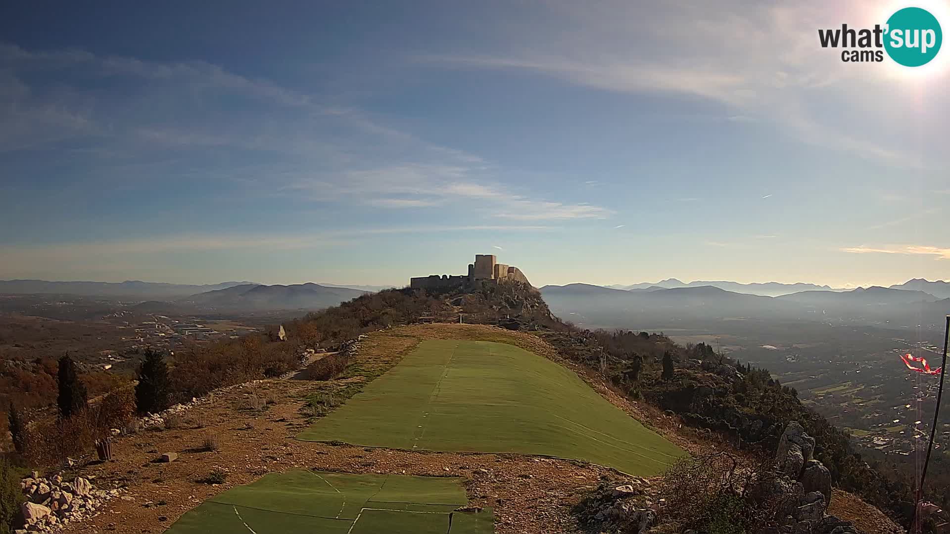 Live Webcam Campo di volo di parapendio Ljubuški – Kula