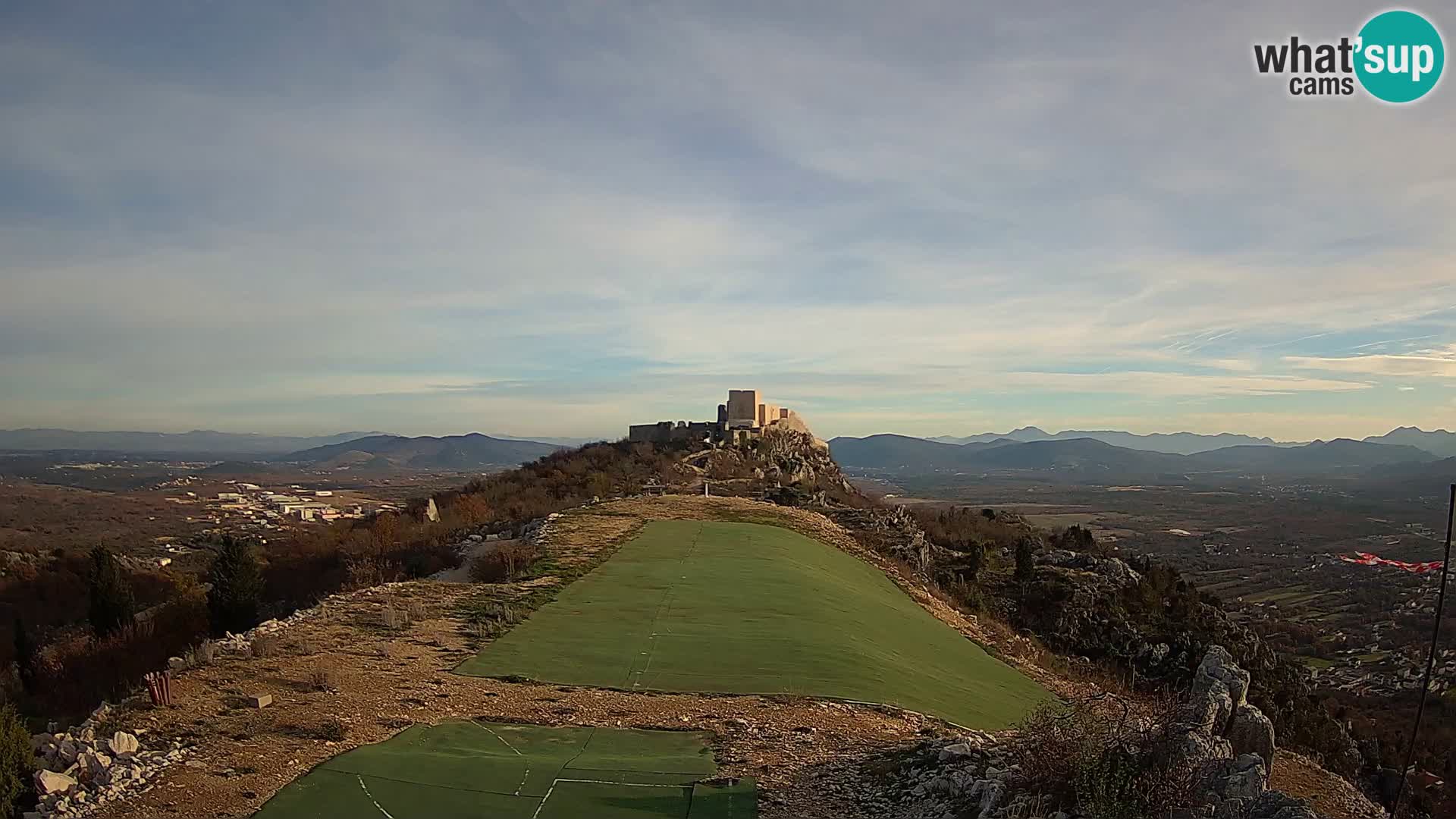 Live Webcam Campo di volo di parapendio Ljubuški – Kula