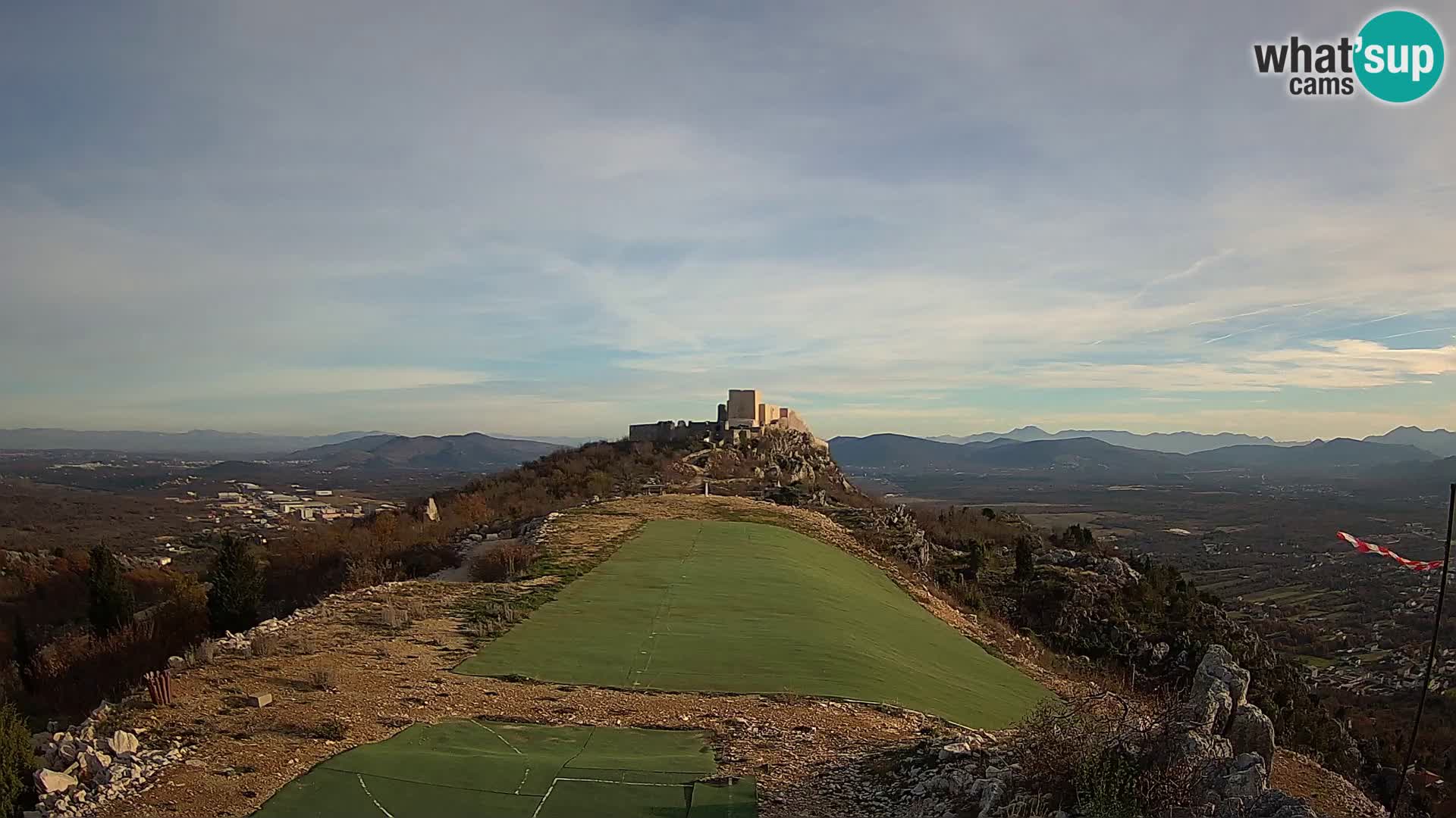 Live Webcam Campo di volo di parapendio Ljubuški – Kula