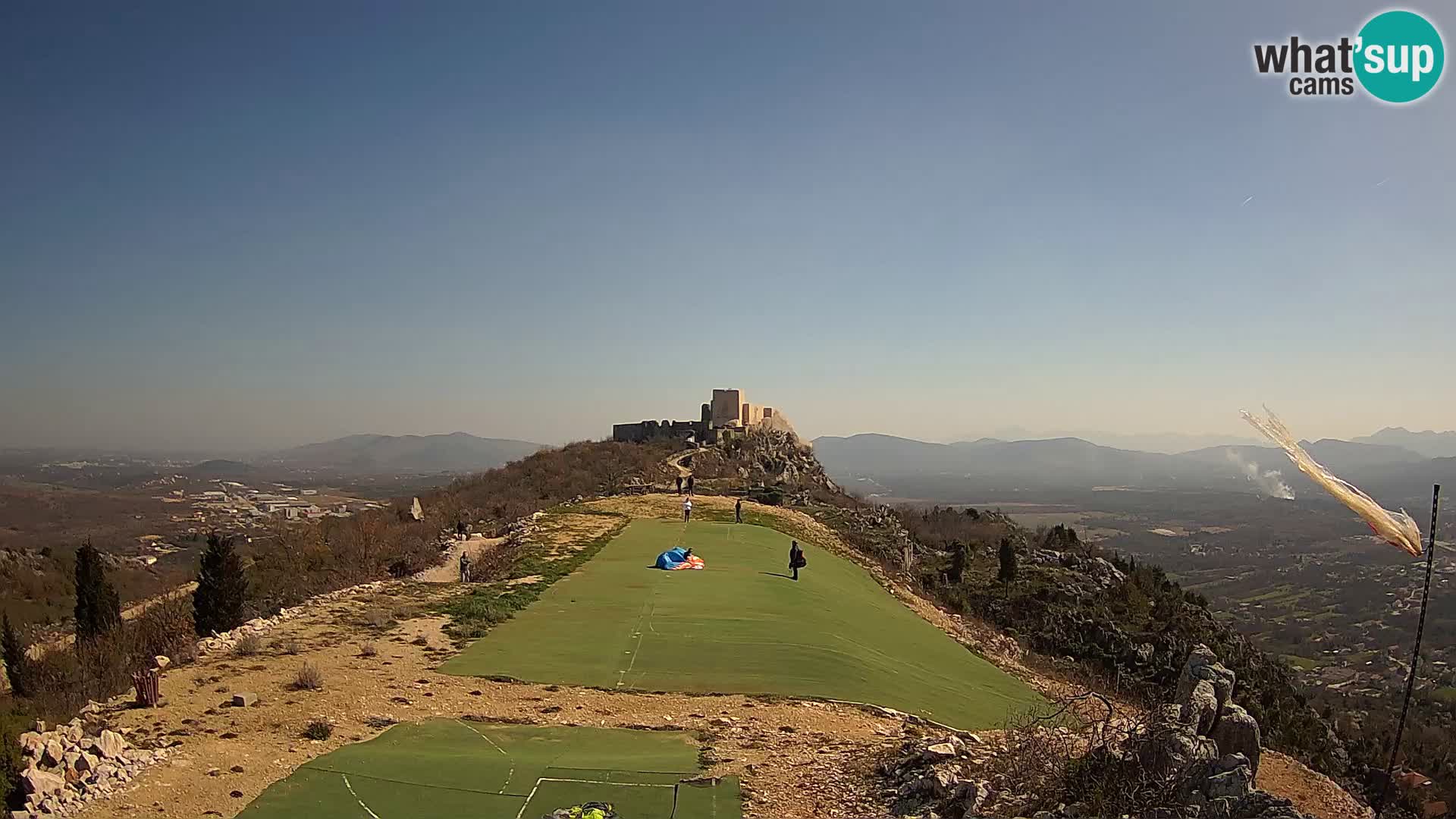 Live Webcam Campo di volo di parapendio Ljubuški – Kula