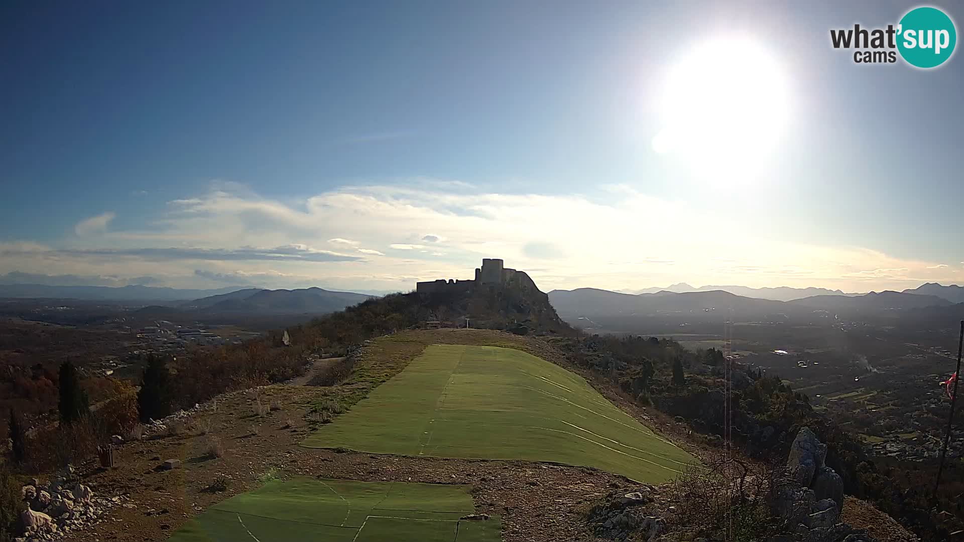 Live Webcam Paragliding airfield Ljubuški – Kula