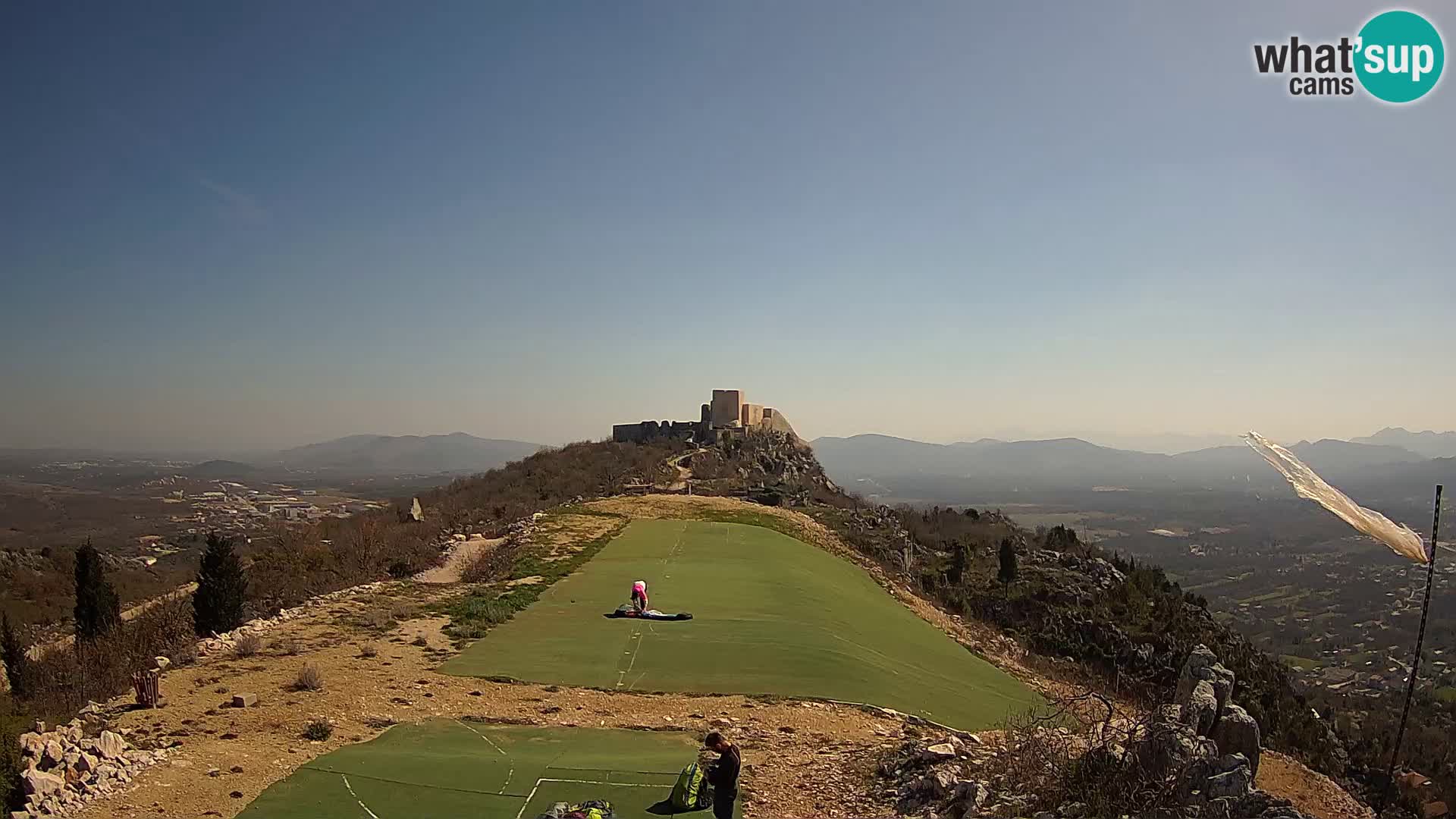 Webcam en direct aérodrome de parapente Ljubuški – Kula