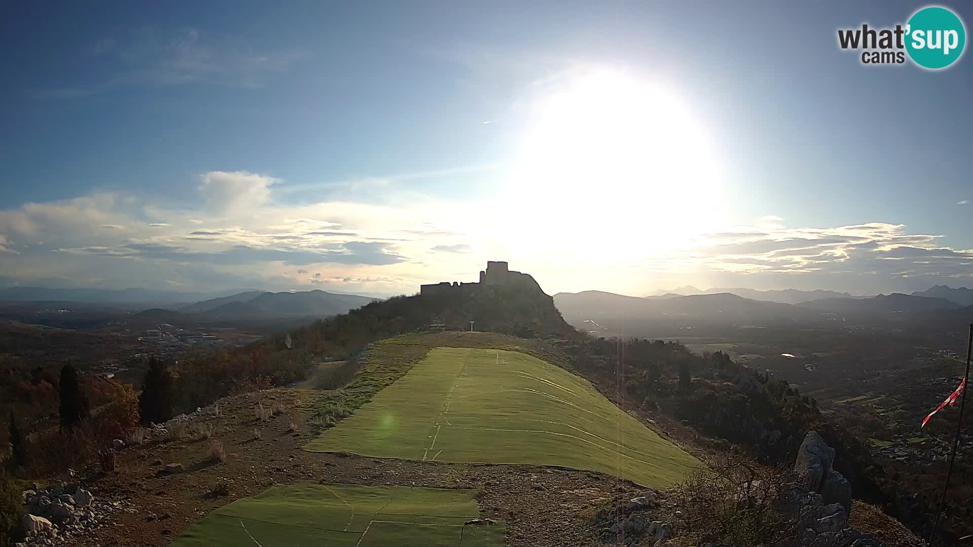 Webcam en direct aérodrome de parapente Ljubuški – Kula