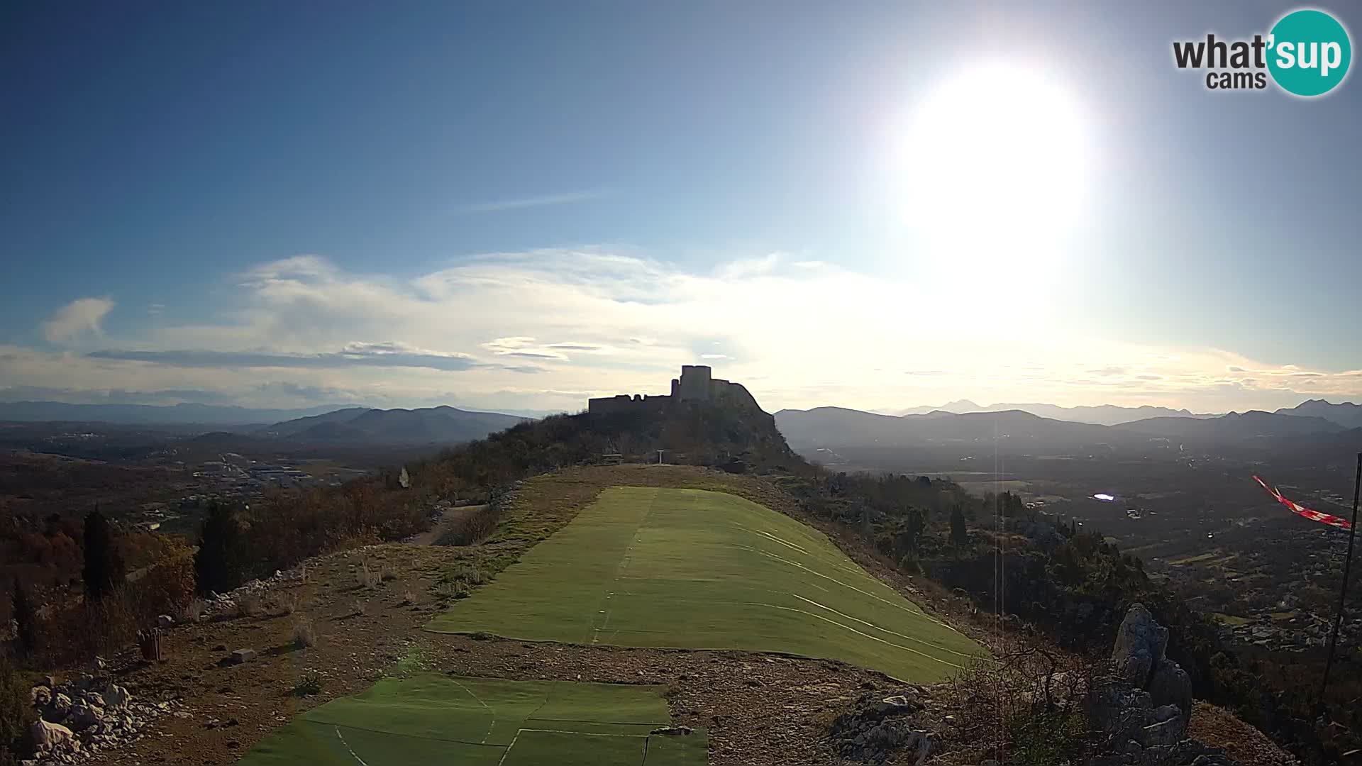 Webcam en direct aérodrome de parapente Ljubuški – Kula