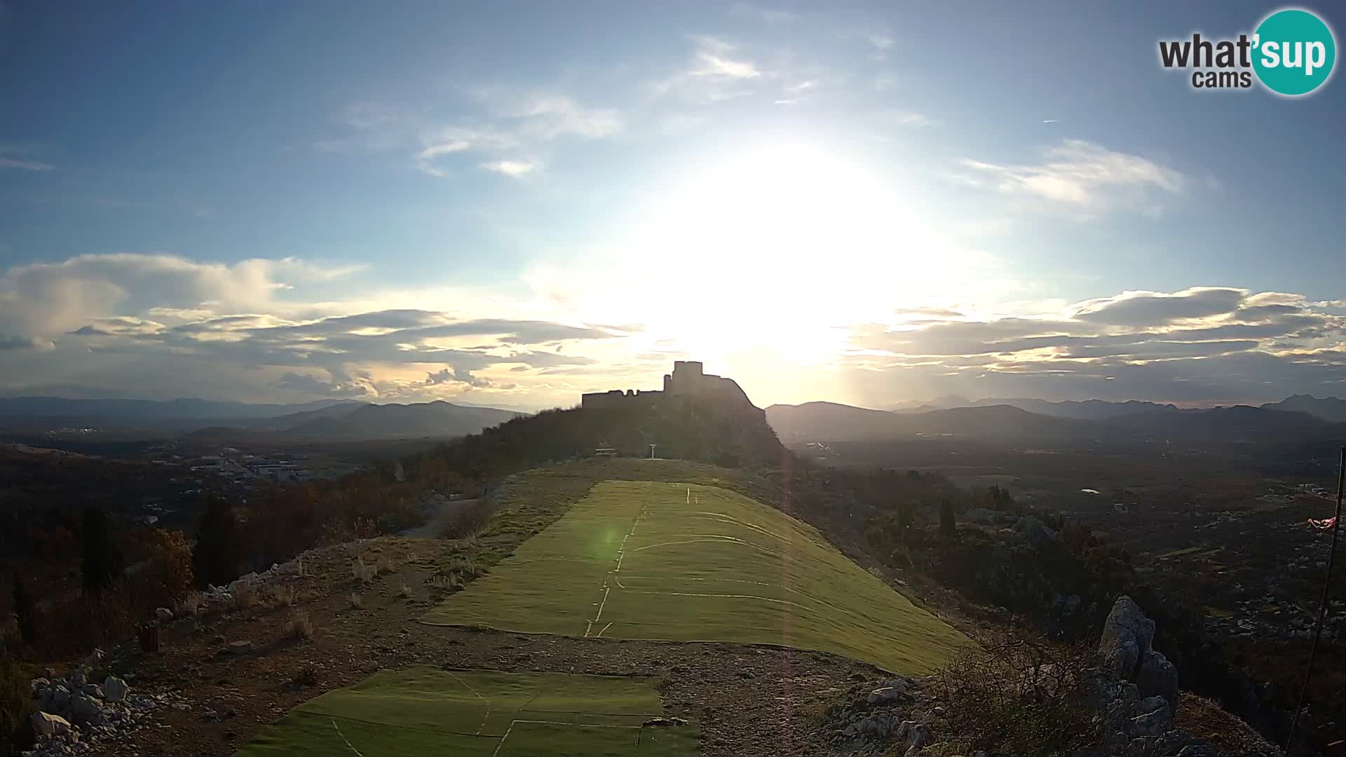 Webcam en direct aérodrome de parapente Ljubuški – Kula