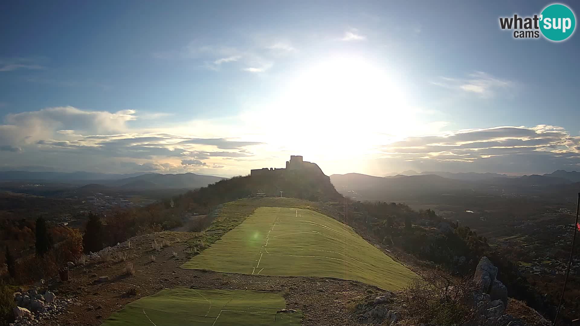 Webcam en direct aérodrome de parapente Ljubuški – Kula