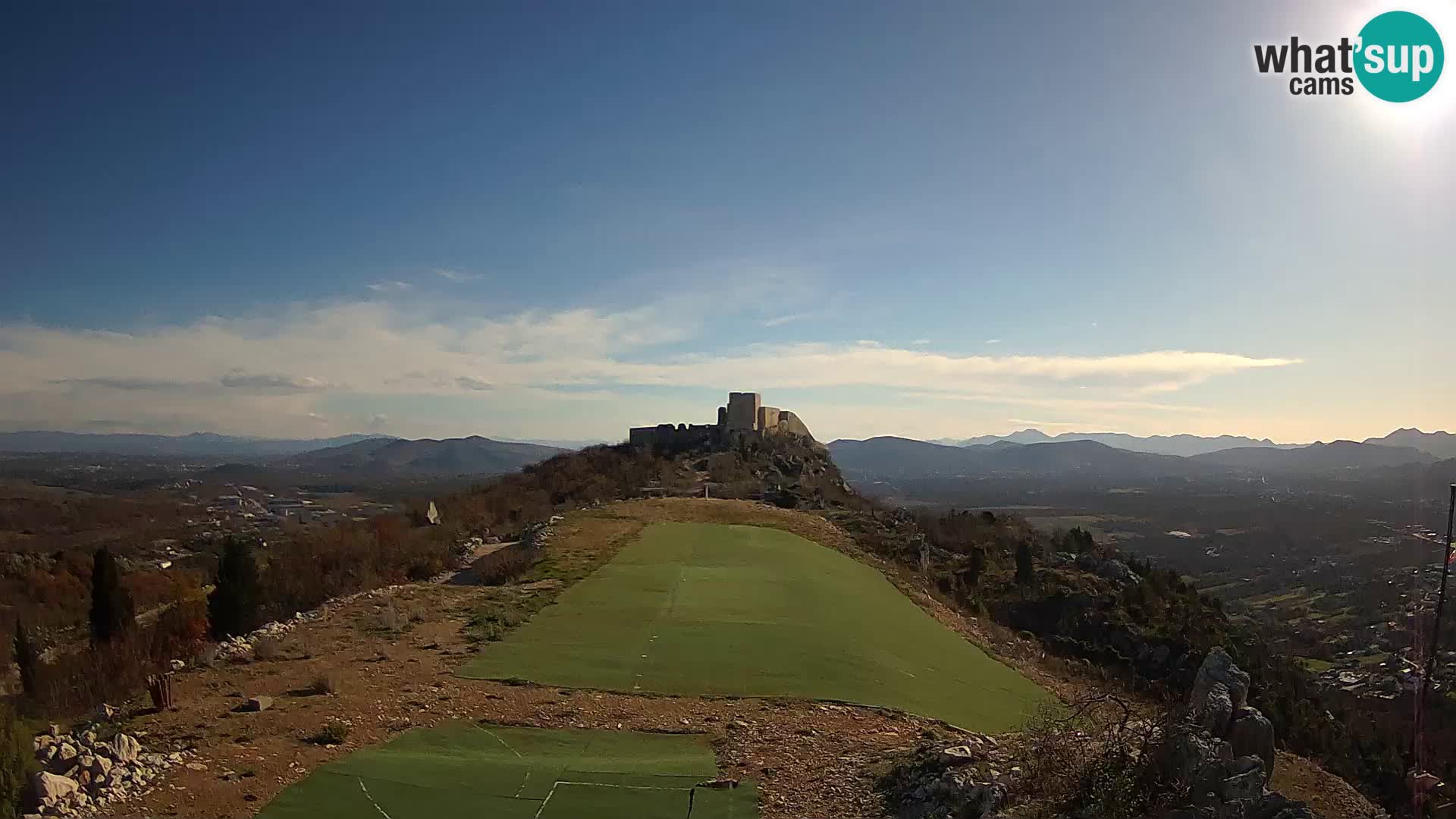 Webcam en direct aérodrome de parapente Ljubuški – Kula