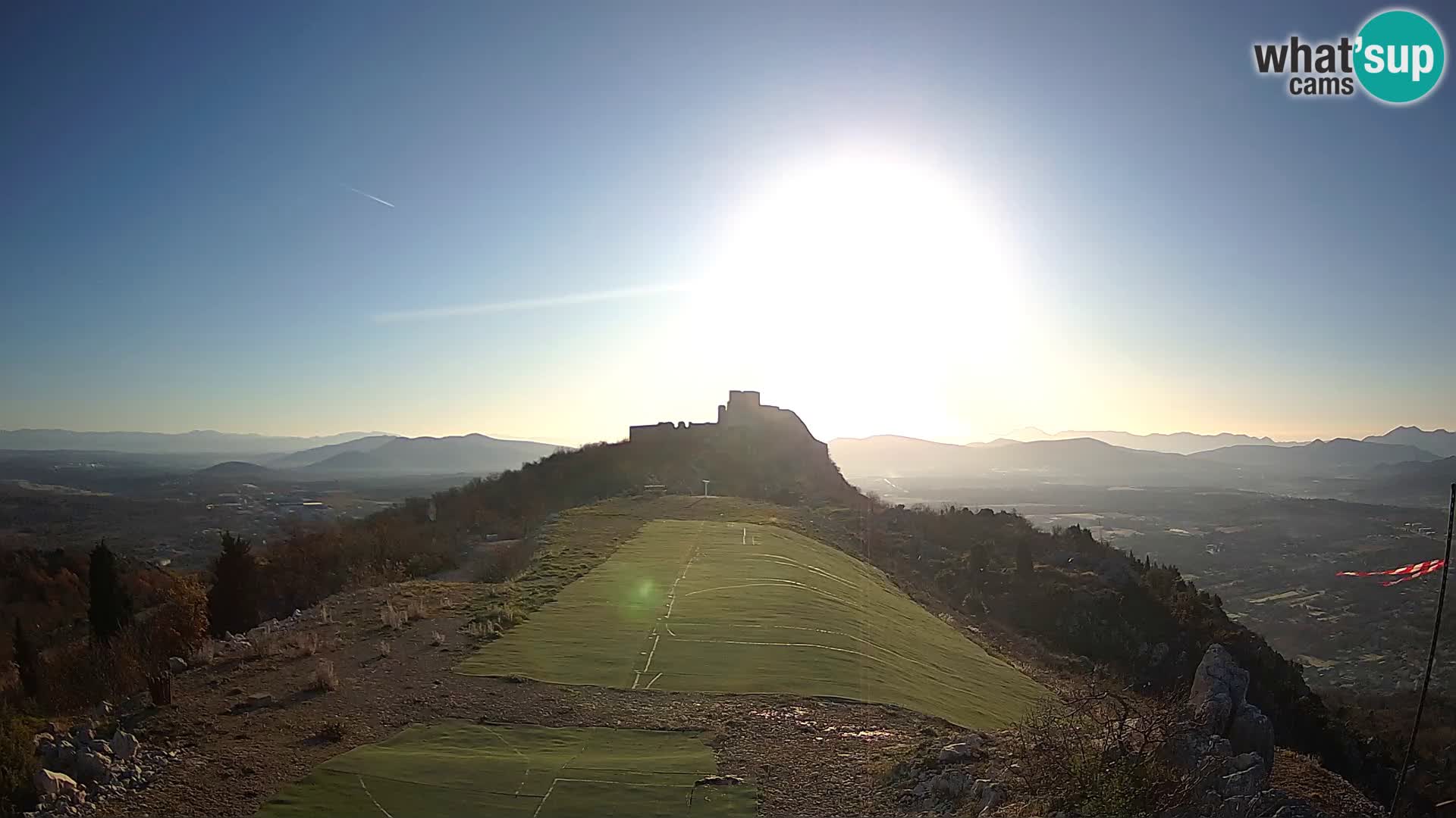 Live Webcam Campo di volo di parapendio Ljubuški – Kula