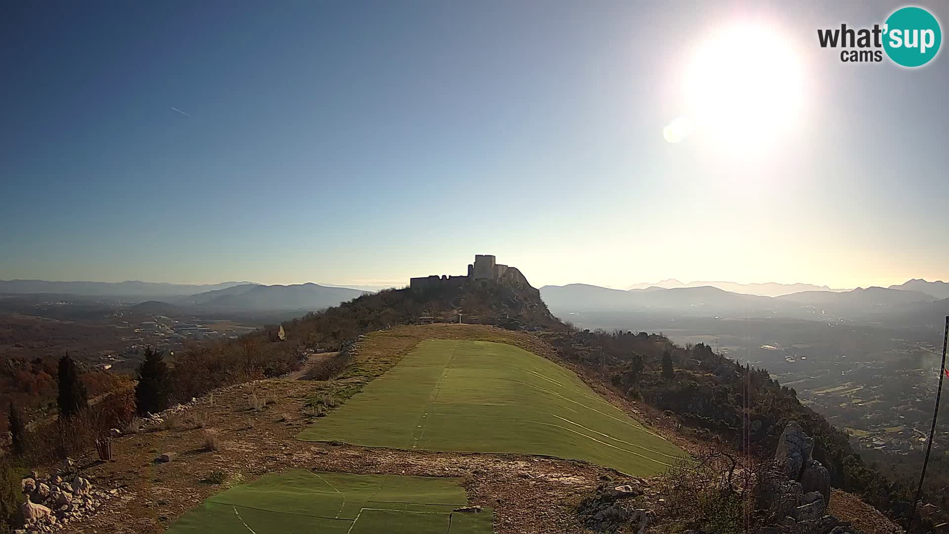 Live Webcam Campo di volo di parapendio Ljubuški – Kula