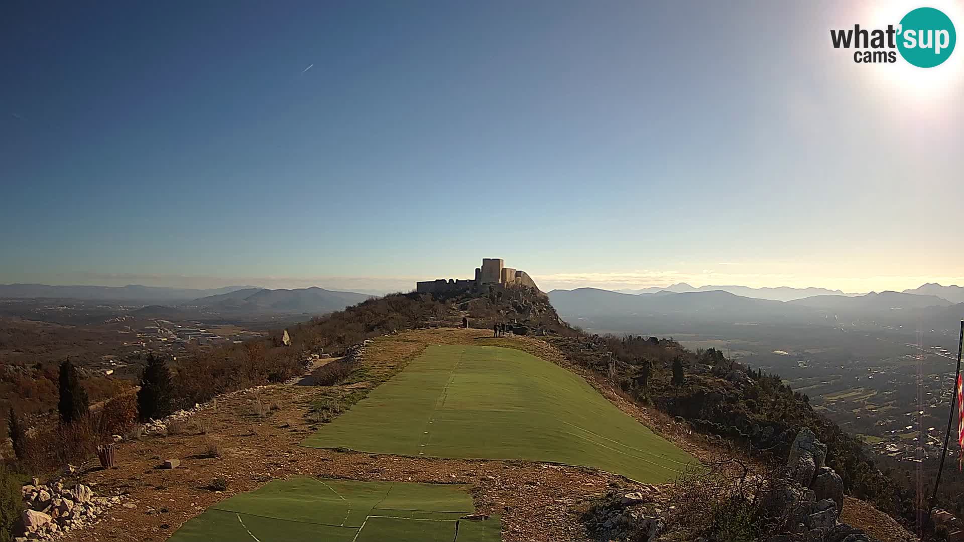 Webcam en direct aérodrome de parapente Ljubuški – Kula