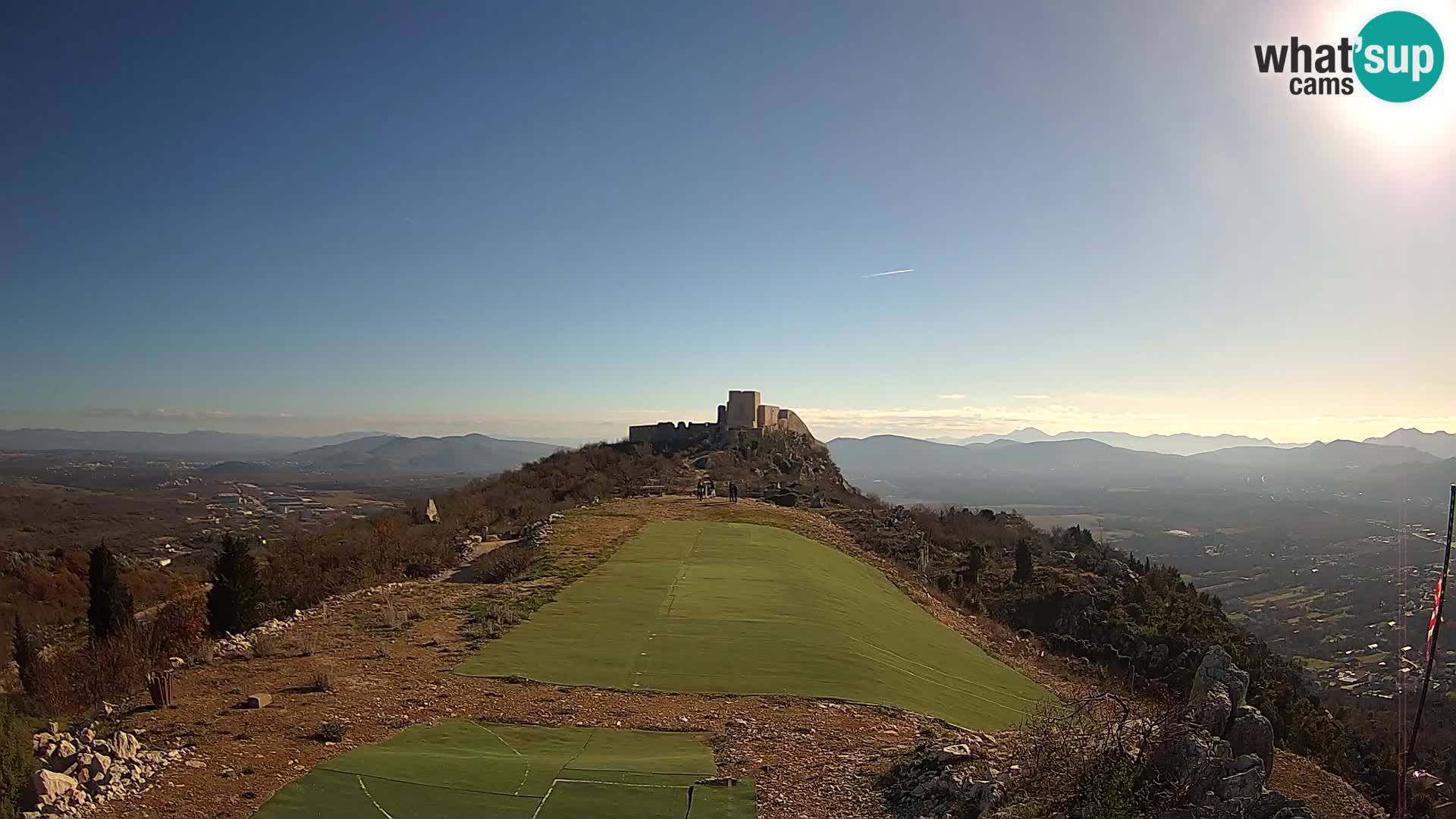 Live Webcam Campo di volo di parapendio Ljubuški – Kula