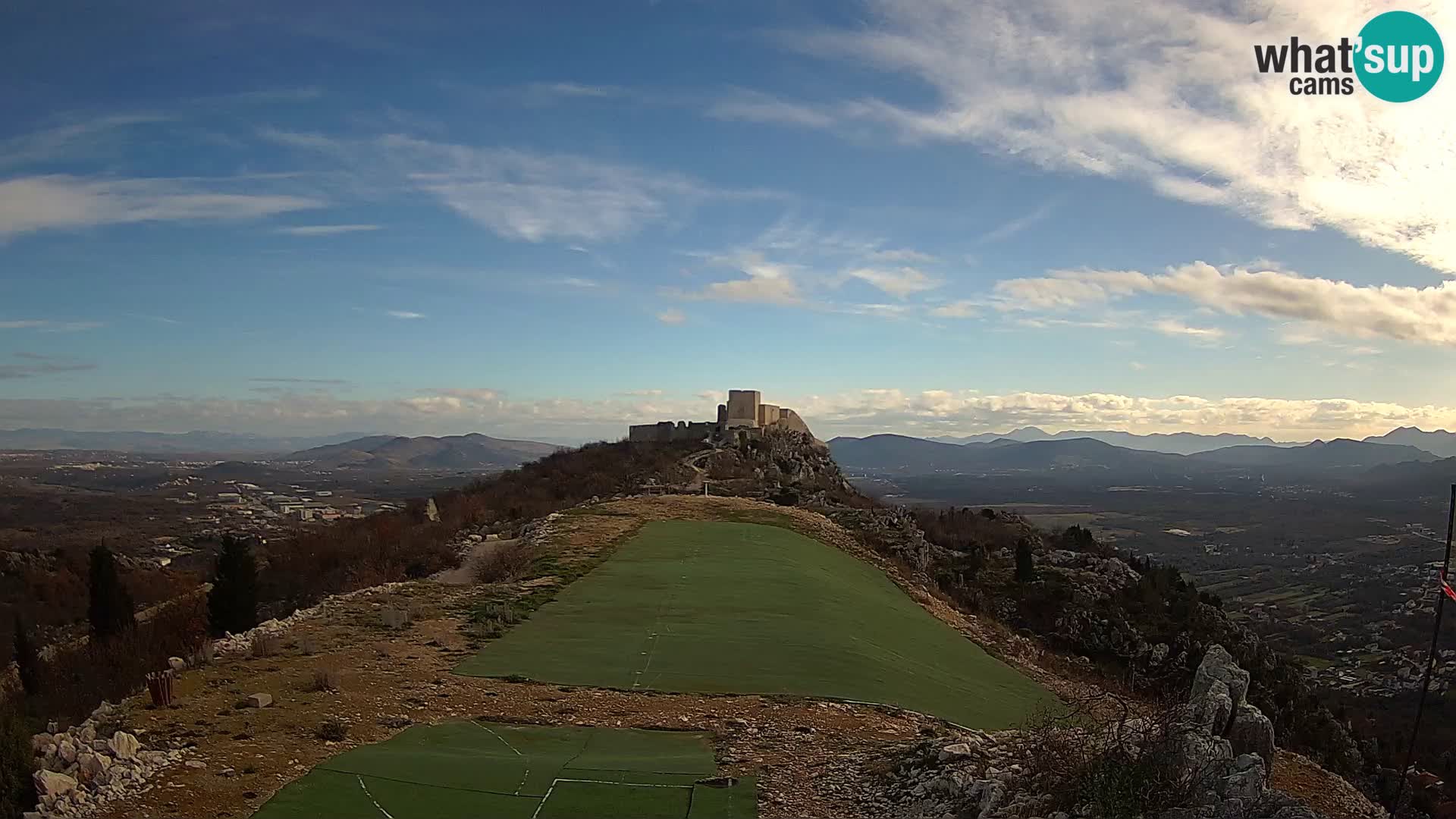 Webcam en direct aérodrome de parapente Ljubuški – Kula