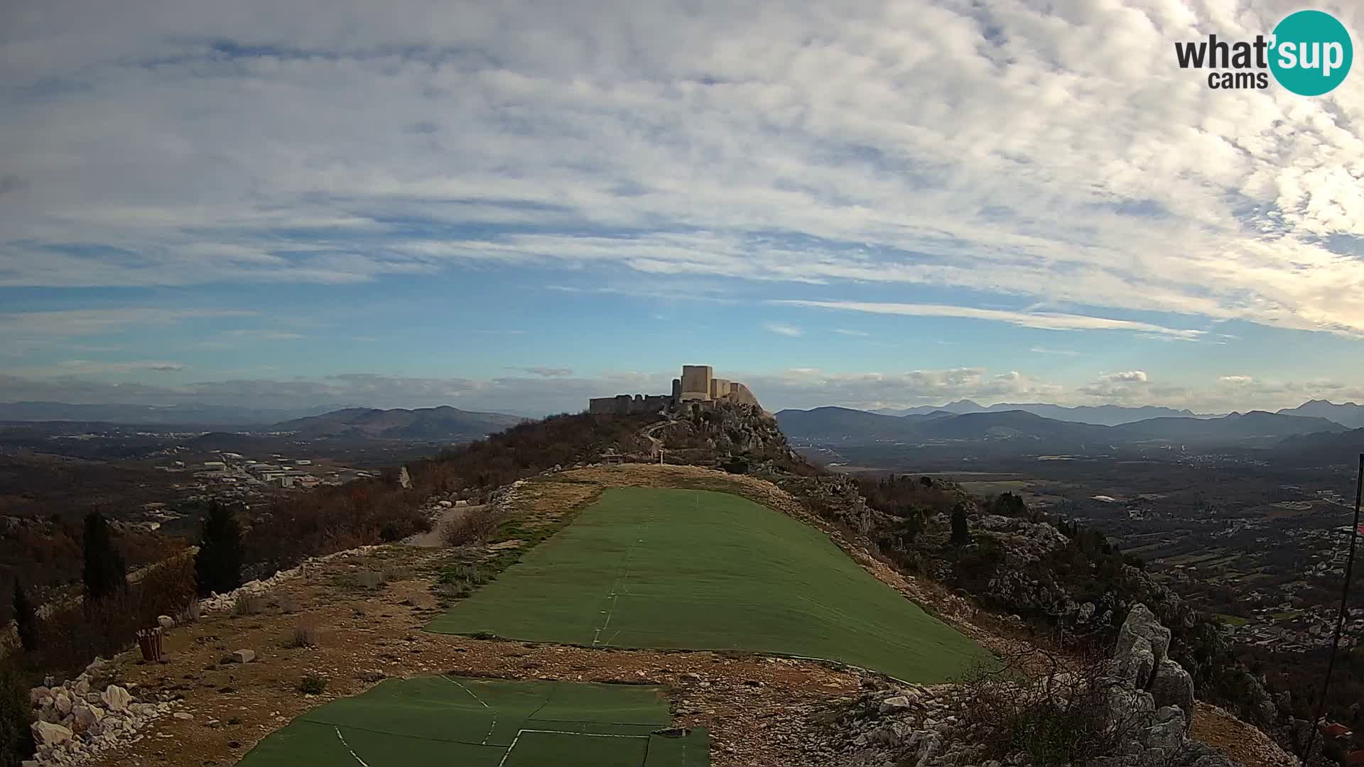 Webcam en direct aérodrome de parapente Ljubuški – Kula