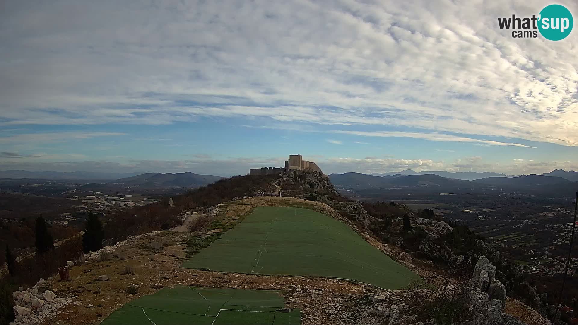 Webcam en direct aérodrome de parapente Ljubuški – Kula