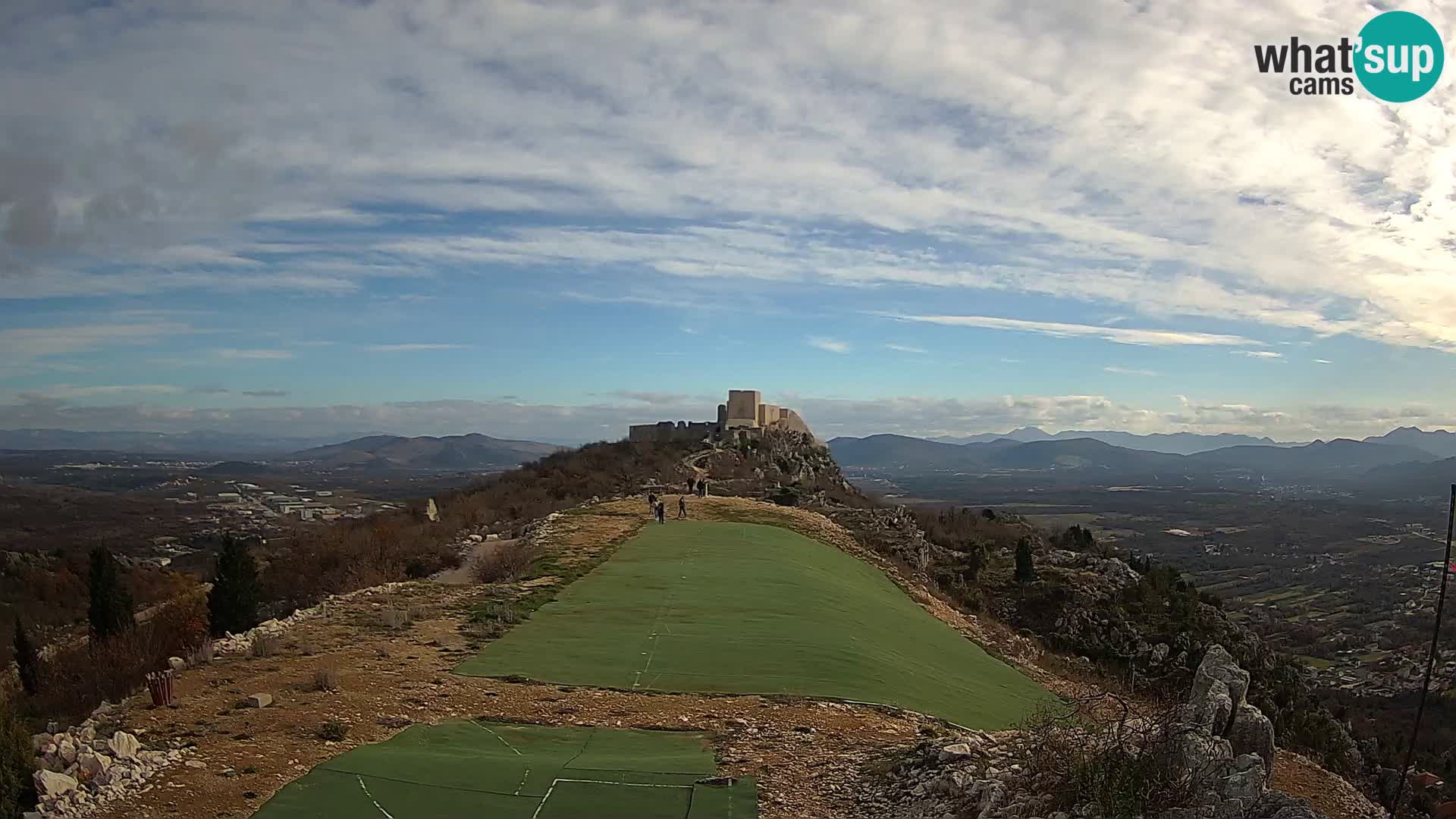 Live Webcam Campo di volo di parapendio Ljubuški – Kula