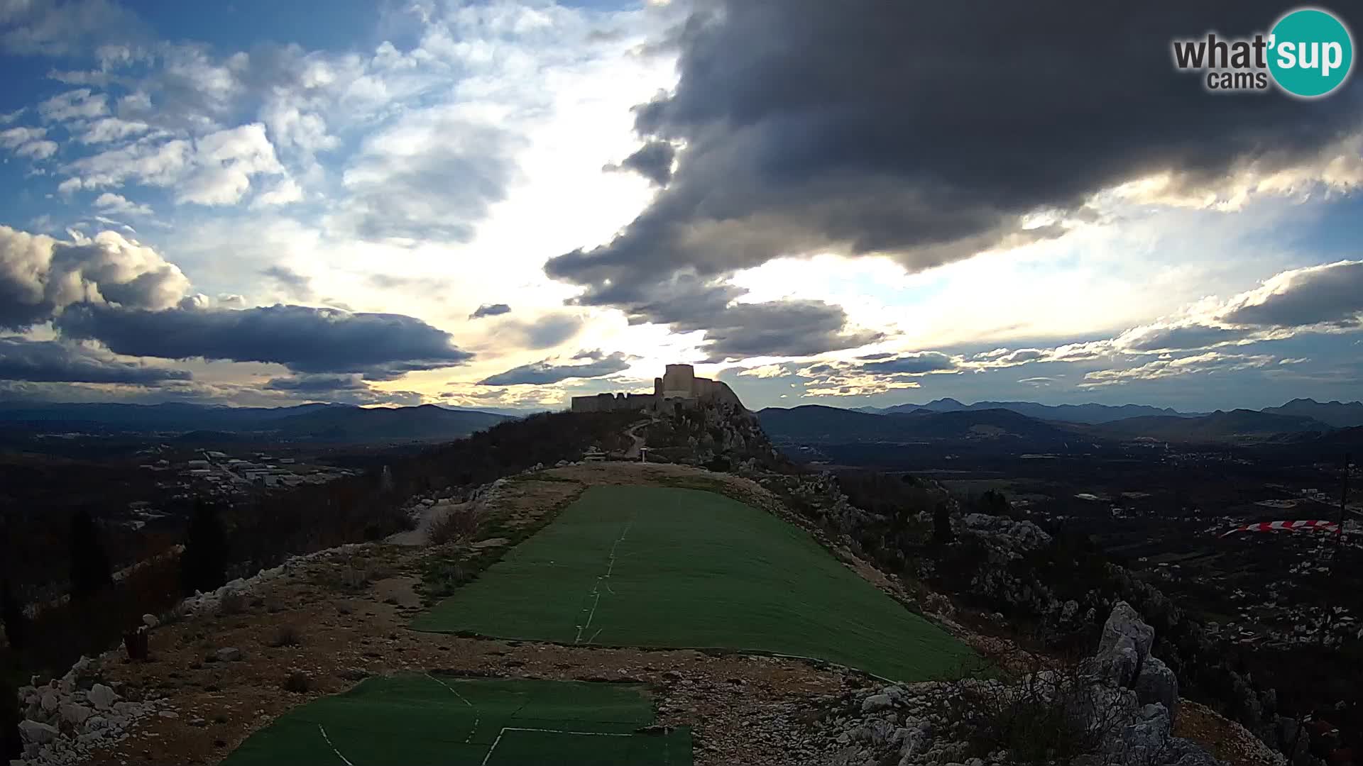 Webcam en direct aérodrome de parapente Ljubuški – Kula