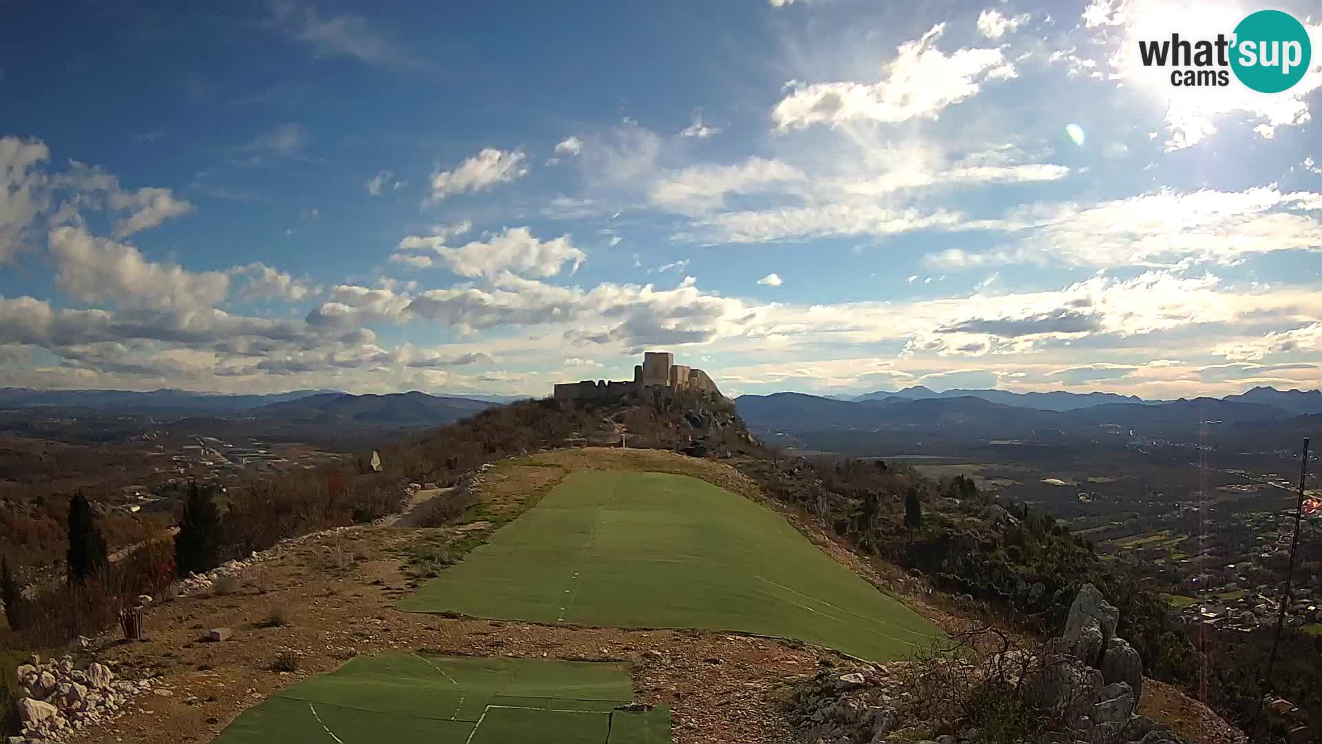 Webcam en direct aérodrome de parapente Ljubuški – Kula