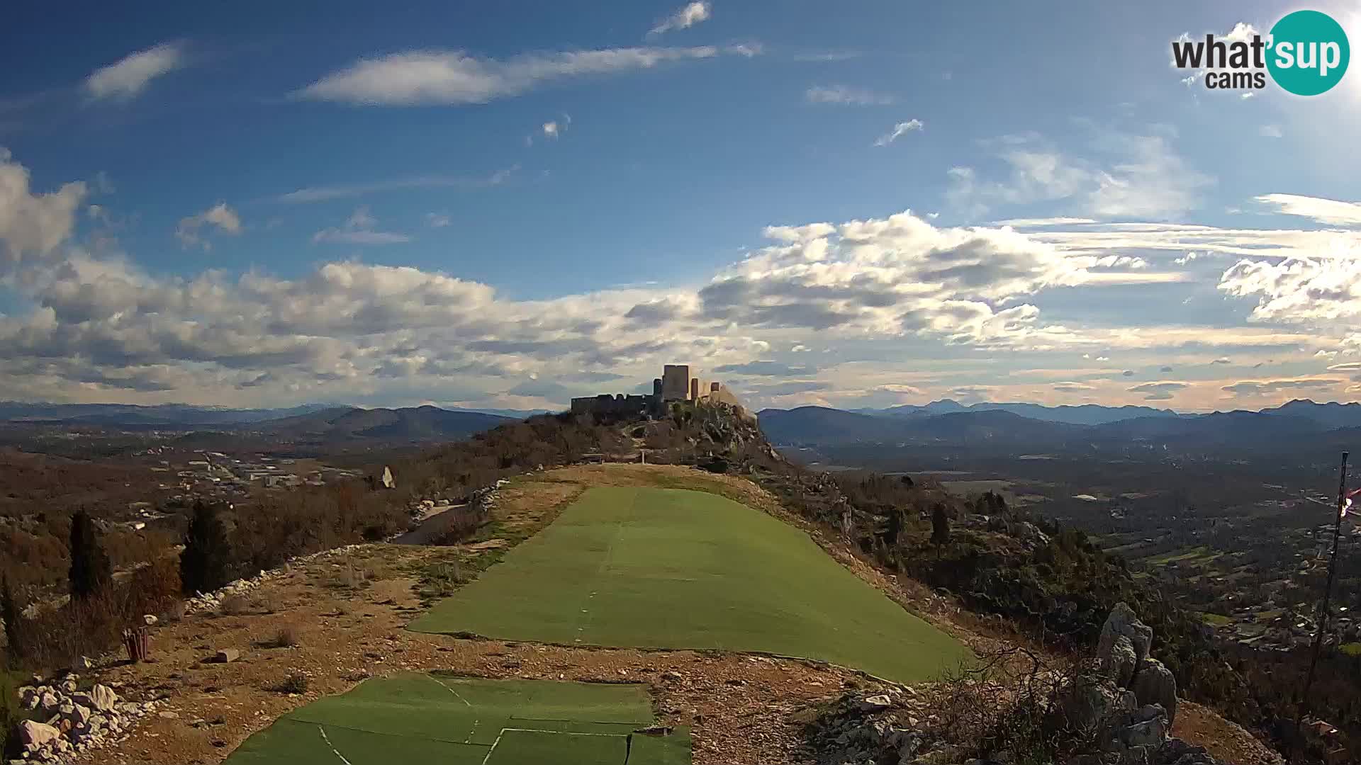 Webcam en direct aérodrome de parapente Ljubuški – Kula