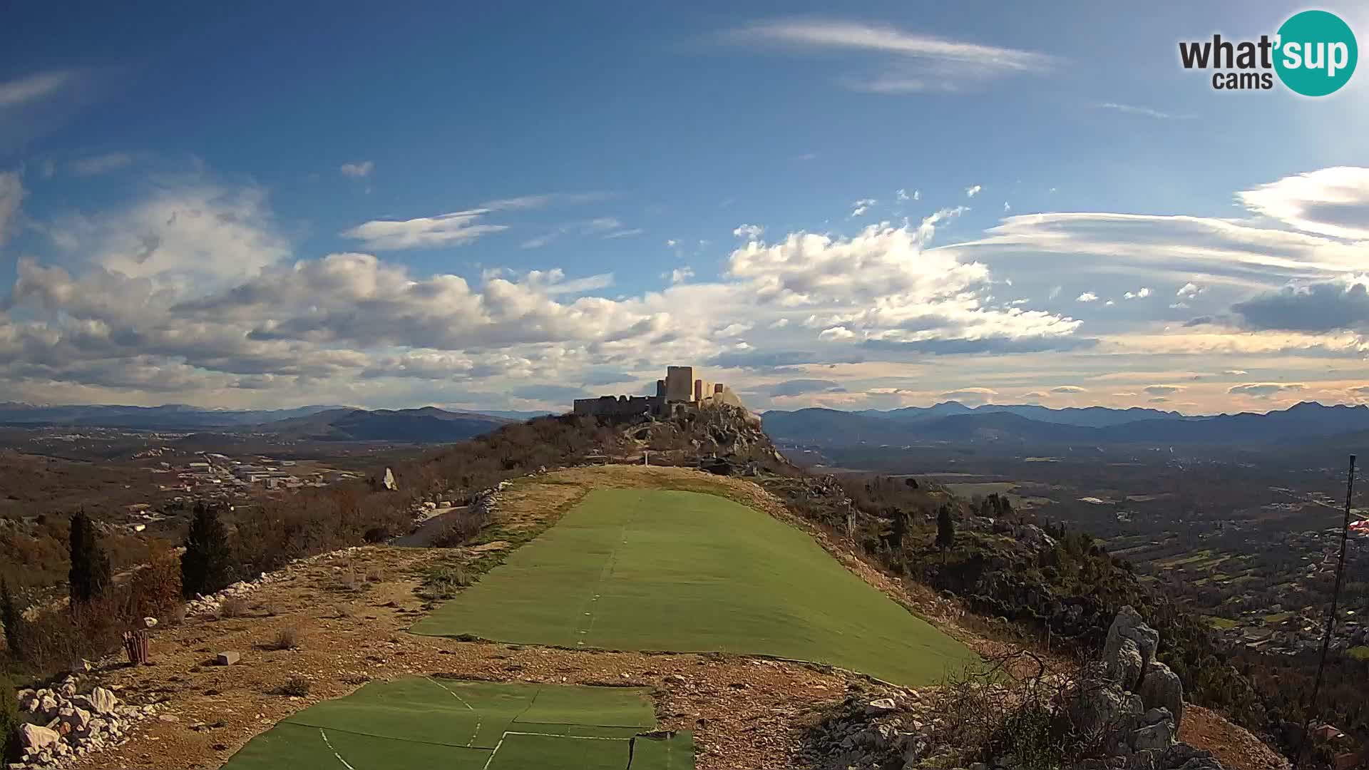 Live Webcam Campo di volo di parapendio Ljubuški – Kula