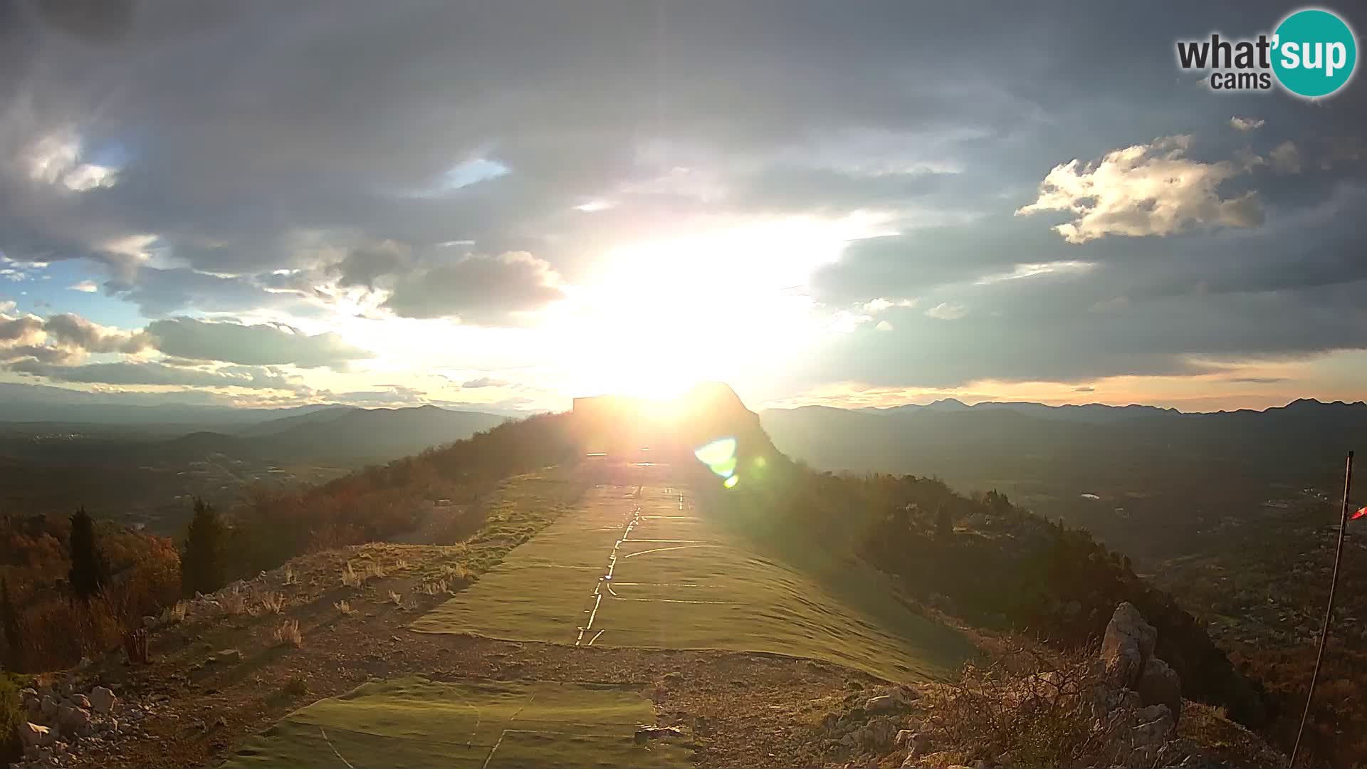 Webcam en direct aérodrome de parapente Ljubuški – Kula