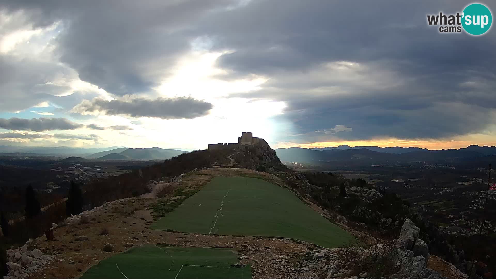 Webcam en direct aérodrome de parapente Ljubuški – Kula