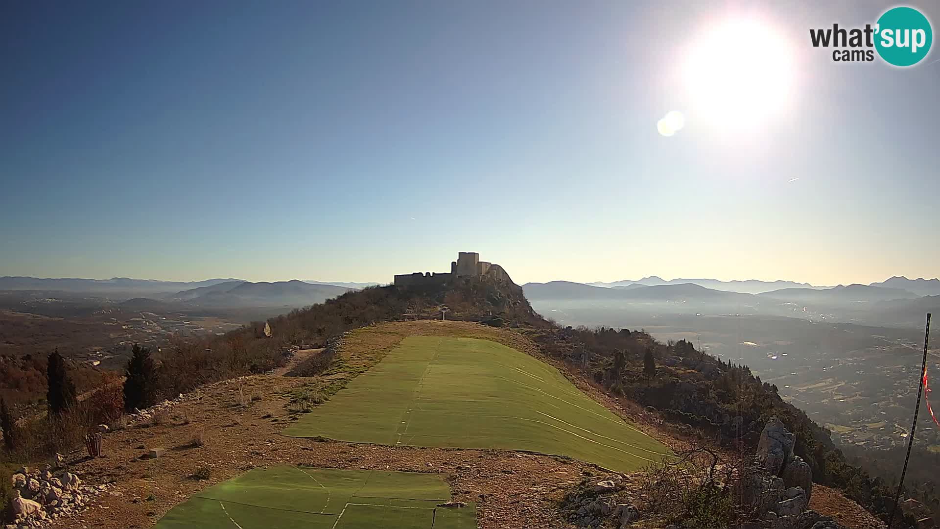 Webcam en direct aérodrome de parapente Ljubuški – Kula