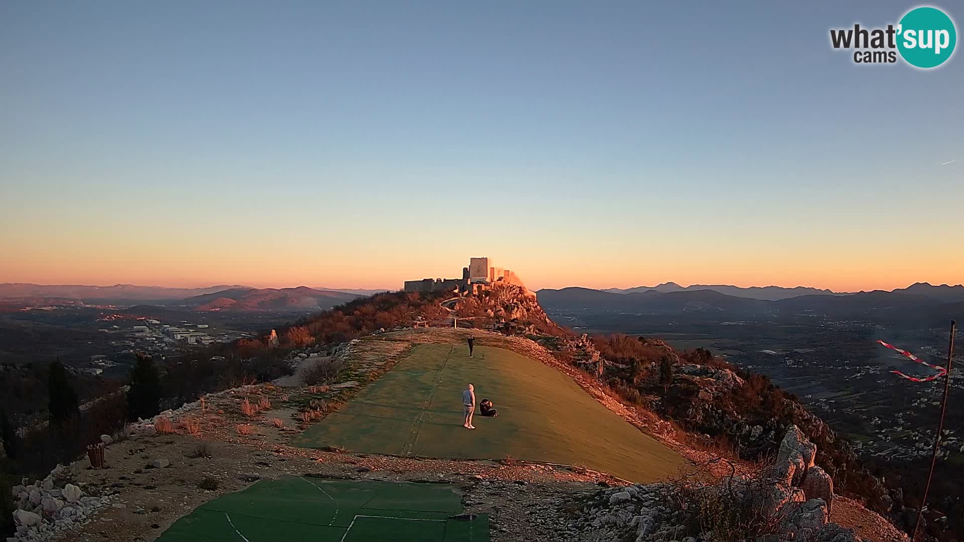 Live Webcam Campo di volo di parapendio Ljubuški – Kula