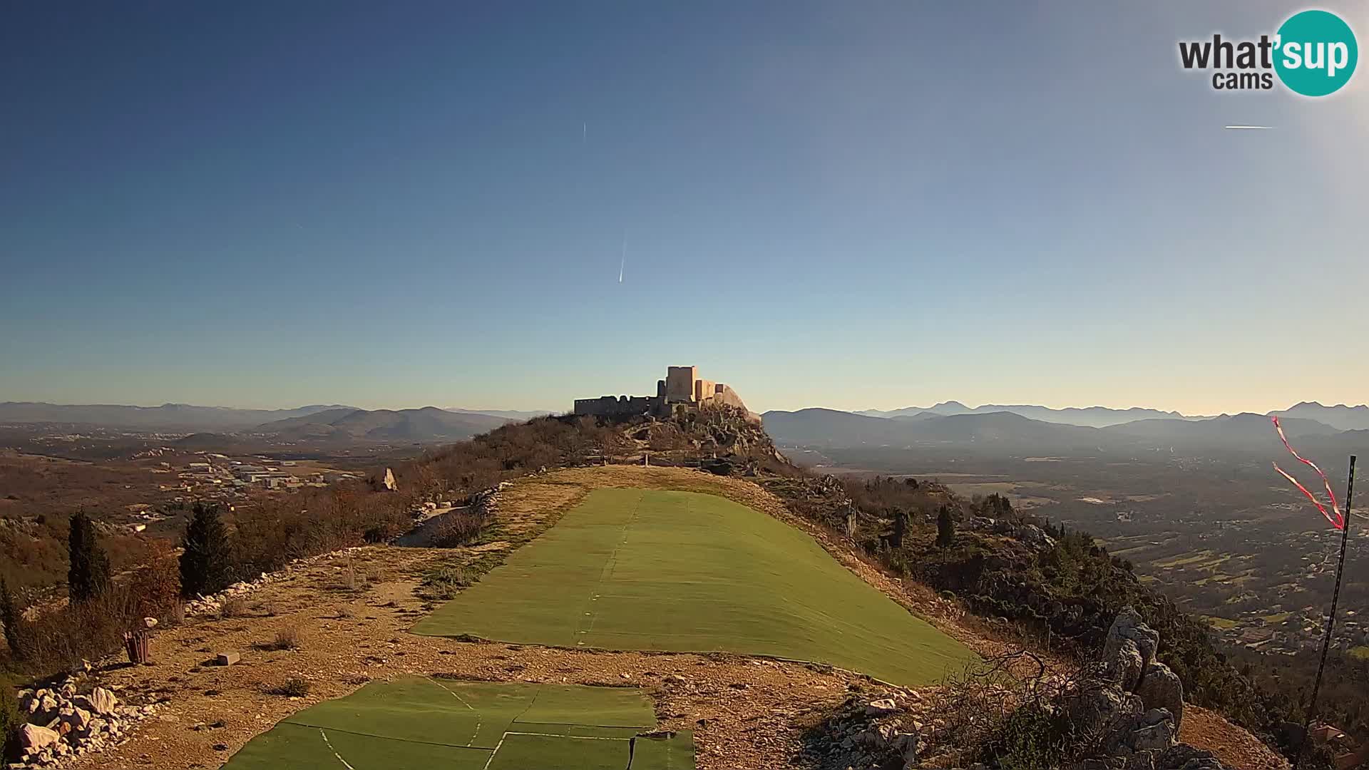 Live Webcam Campo di volo di parapendio Ljubuški – Kula